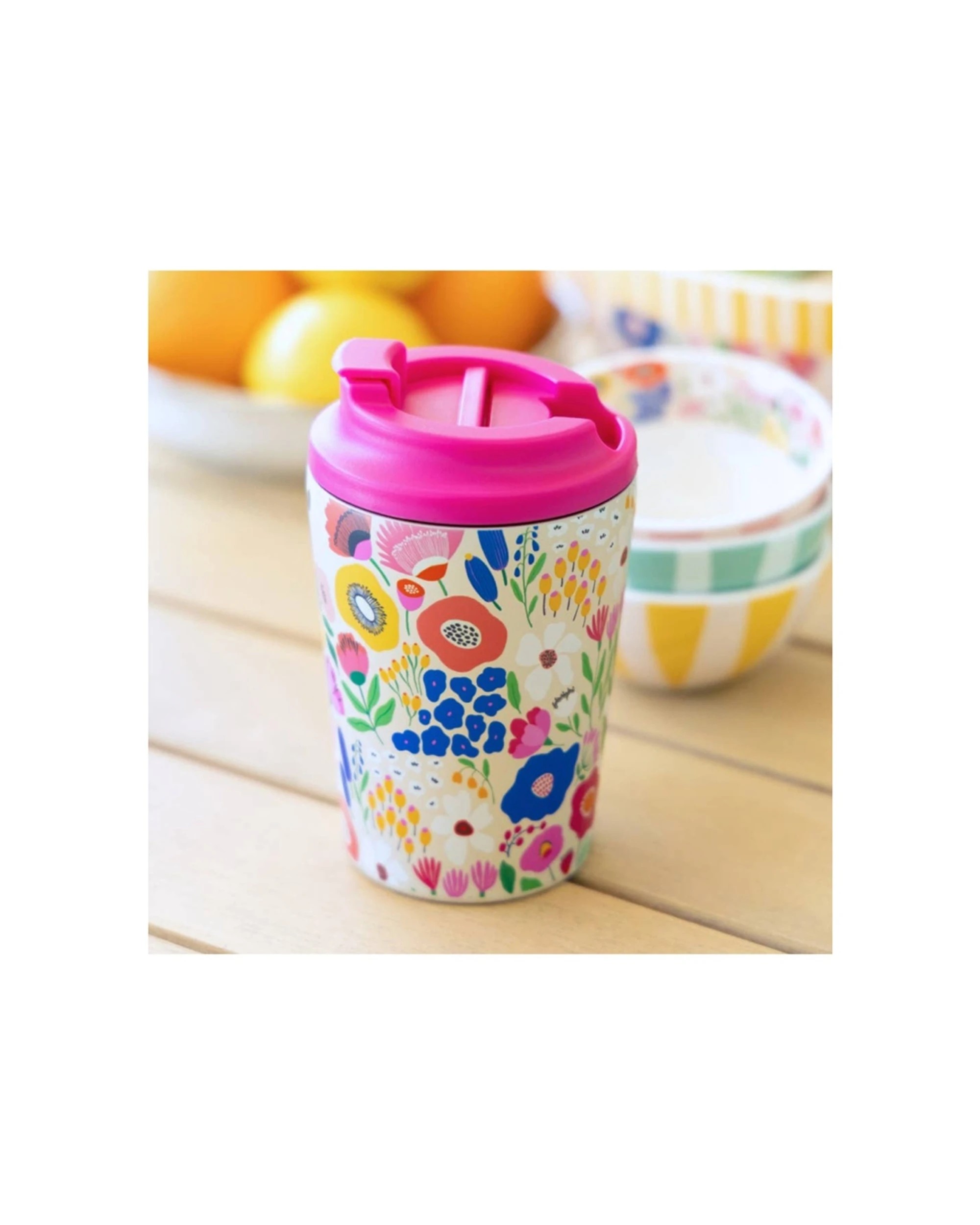 5 Splosh 2PK Billie Insulated Coffee Cup Stainless Steel Spill 380ml - Multi, 5 of 5