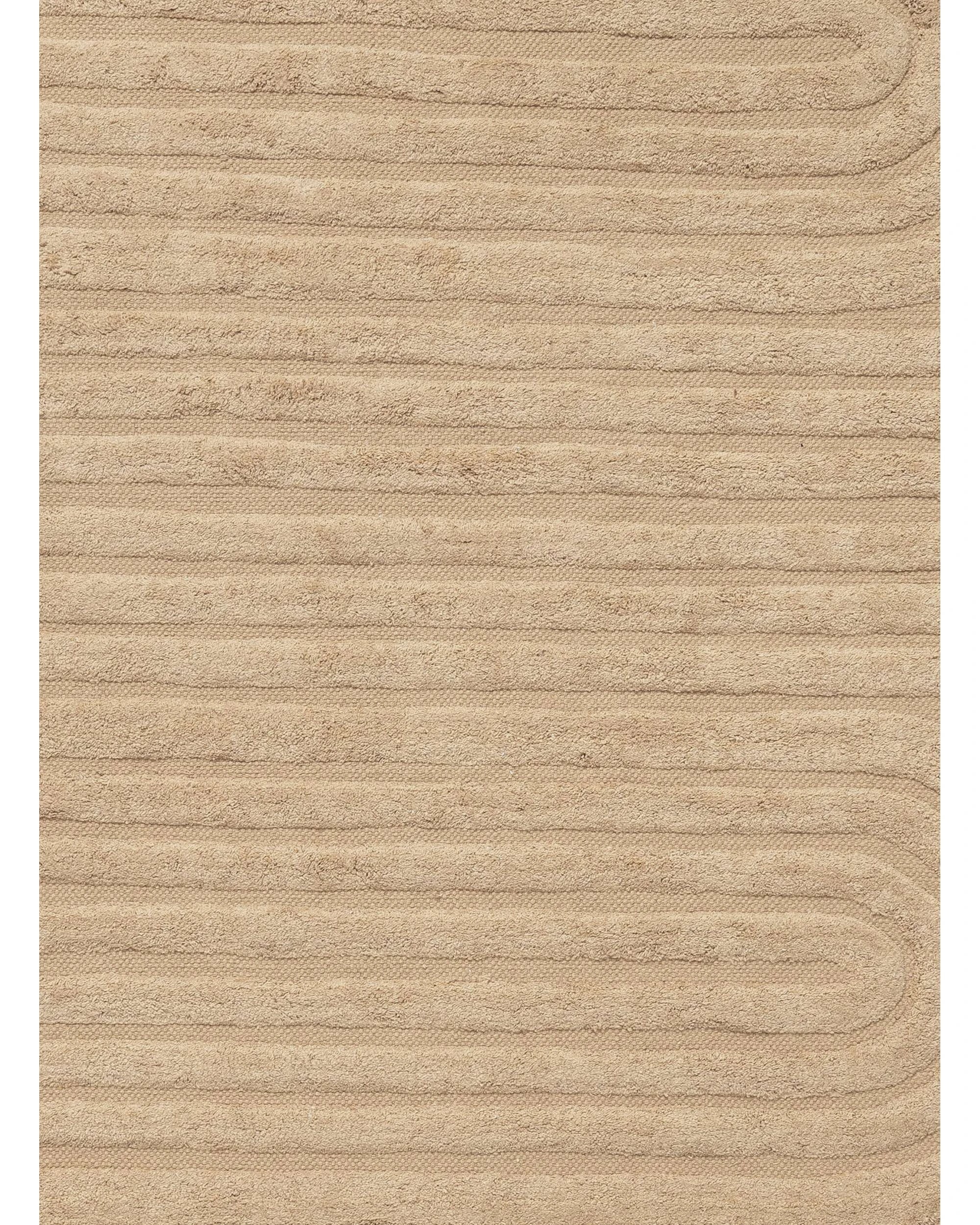7 Loopsie Rabat Sculptural Cotton Rug-280cm x 190cm - Brown, 7 of 7