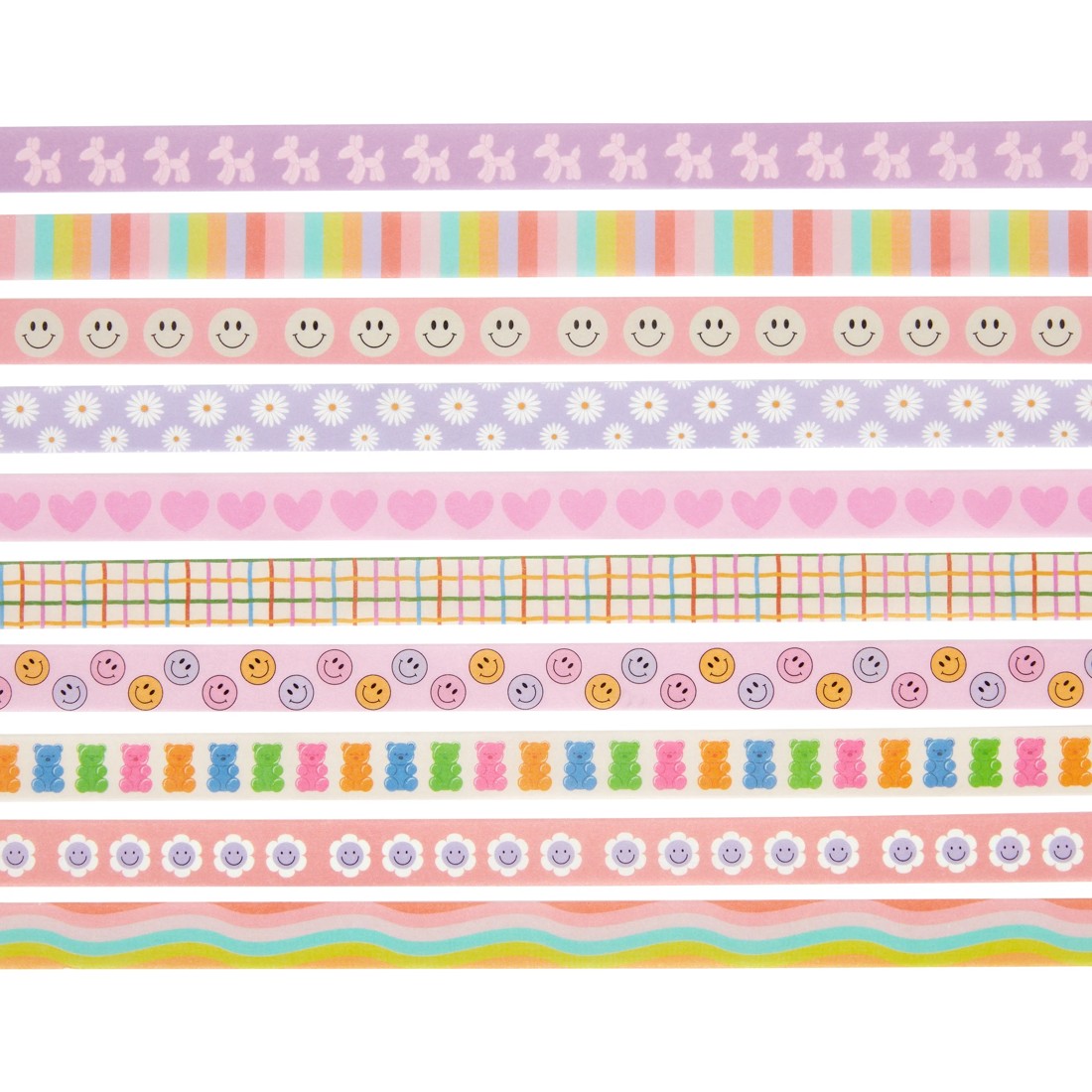 3 10 Pack Washi Tapes - Retro, 3 of 3
