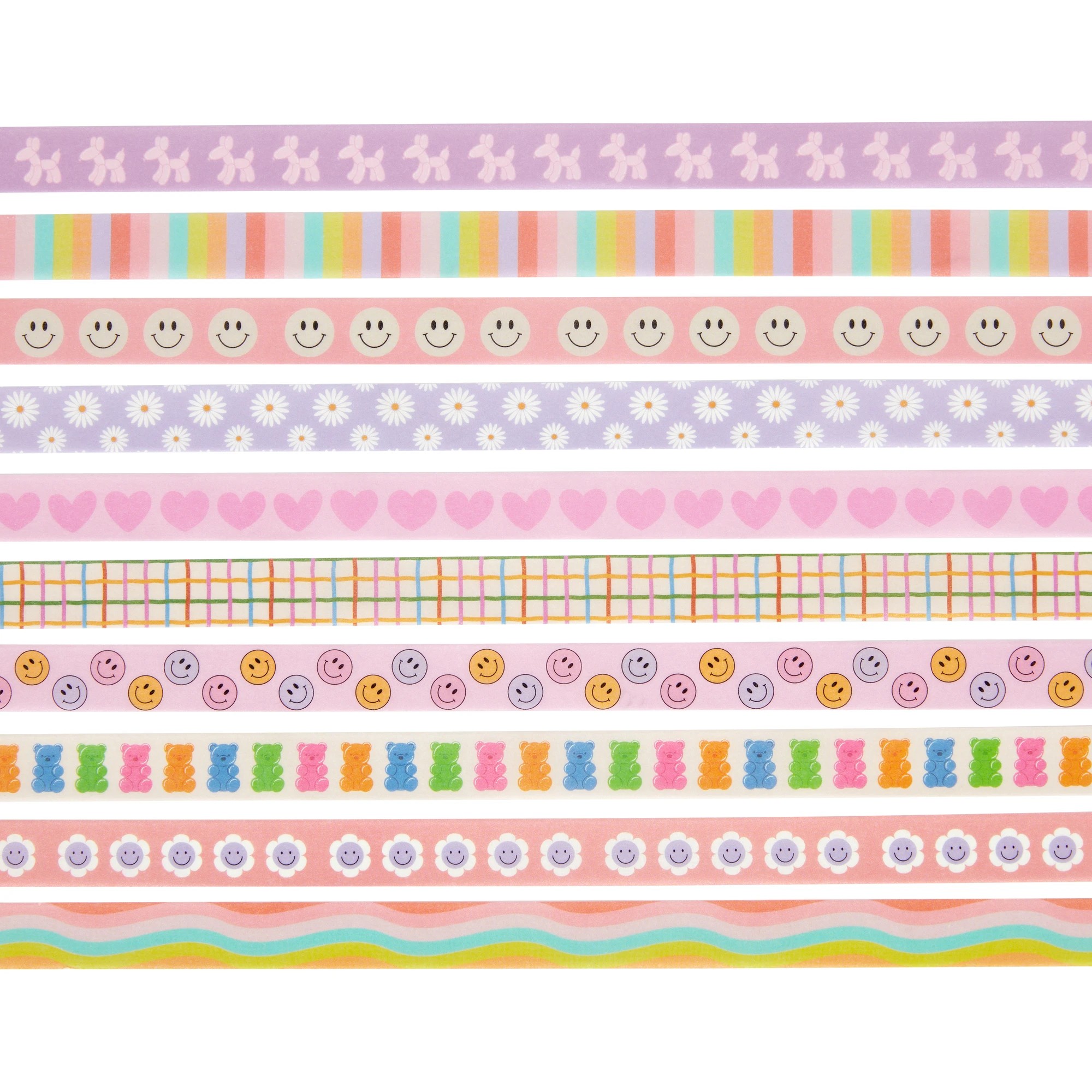 3 10 Pack Washi Tapes - Retro, 3 of 3