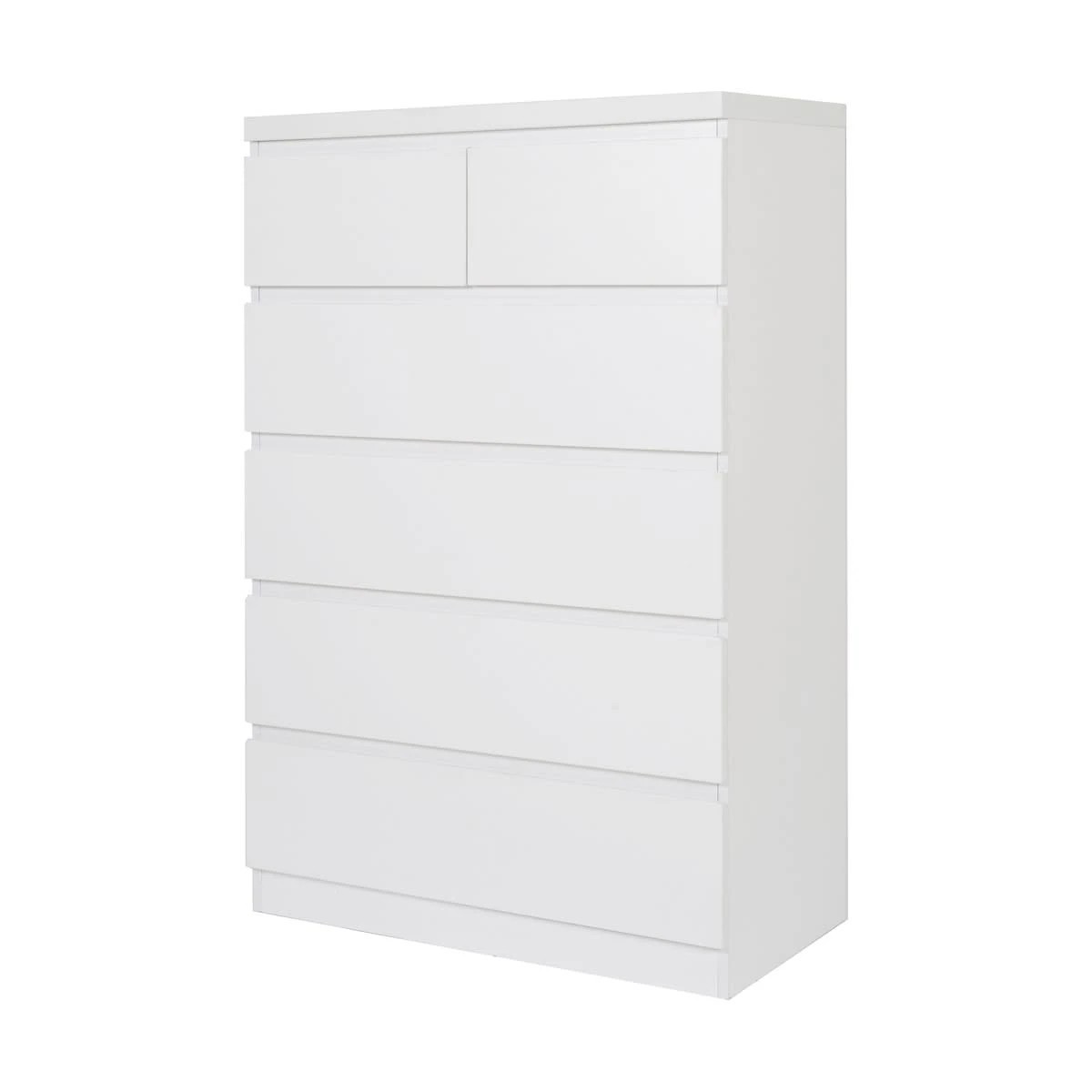 2 6 Drawer Chest - White, 2 of 4