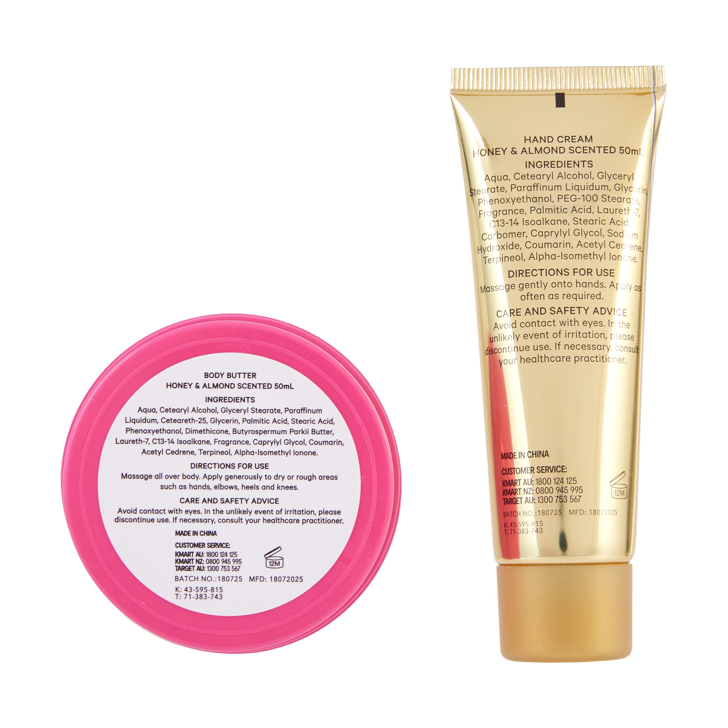 3 OXX Bodycare Body Duo - Honey and Almond Scented, 3 of 6