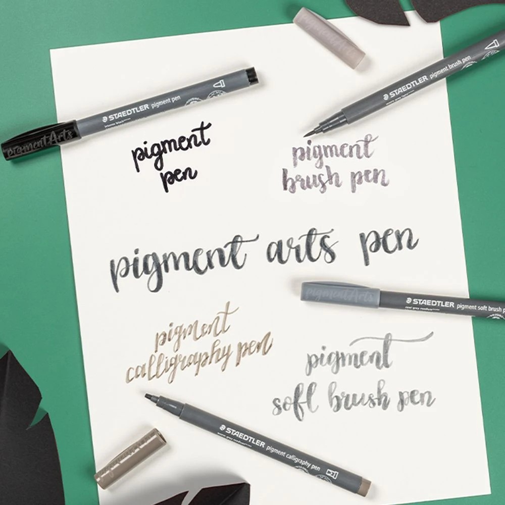 3 Staedtler Mars Intense Black Pigment Art Pens 4 Pack, 3 of 6