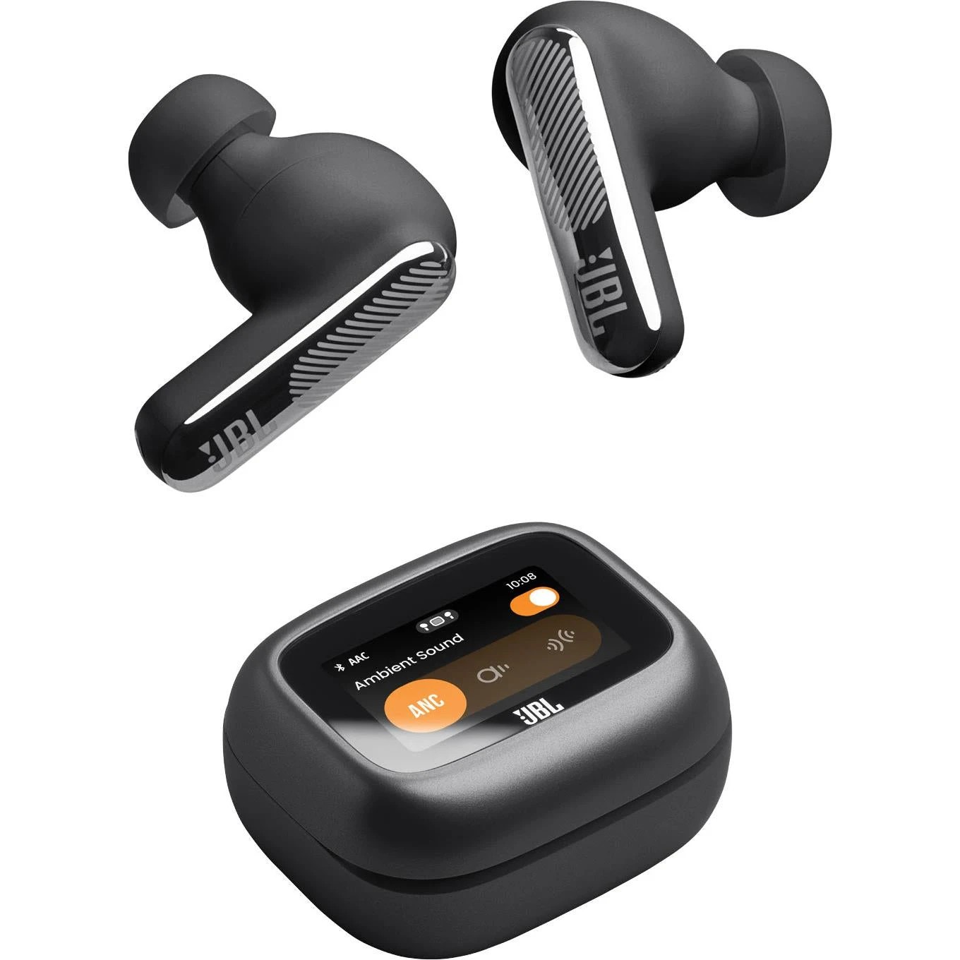 1 Jbl Live Beam 4 Tws Adaptive Noise Cancelling Earbuds Black, 1 of 3