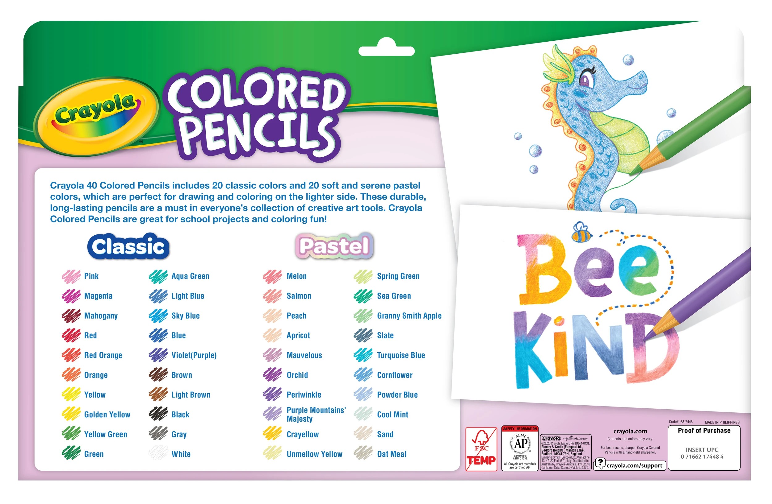 2 40 Pack Crayola Colored Pencils, 2 of 2