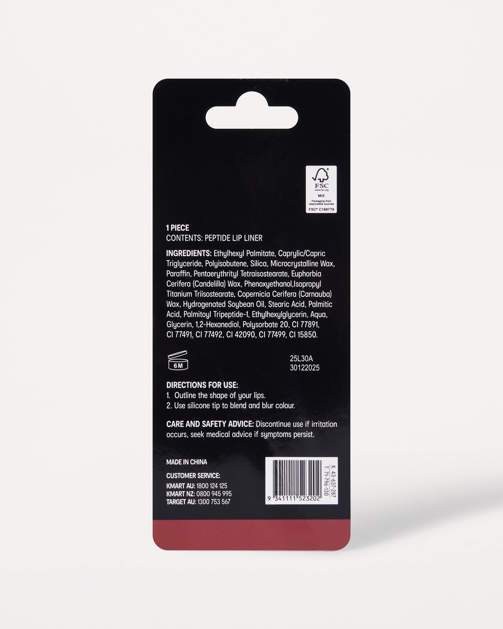 8 OXX Cosmetics Peptide Lip Liner - Pinky Mauve, 8 of 8