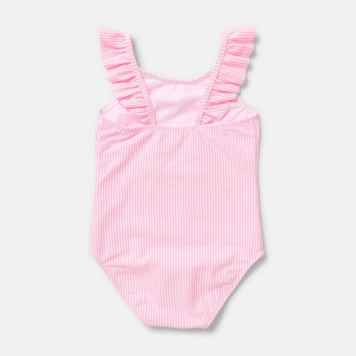 6 One Piece Swimsuit FLURO STRIPE, 6 of 7