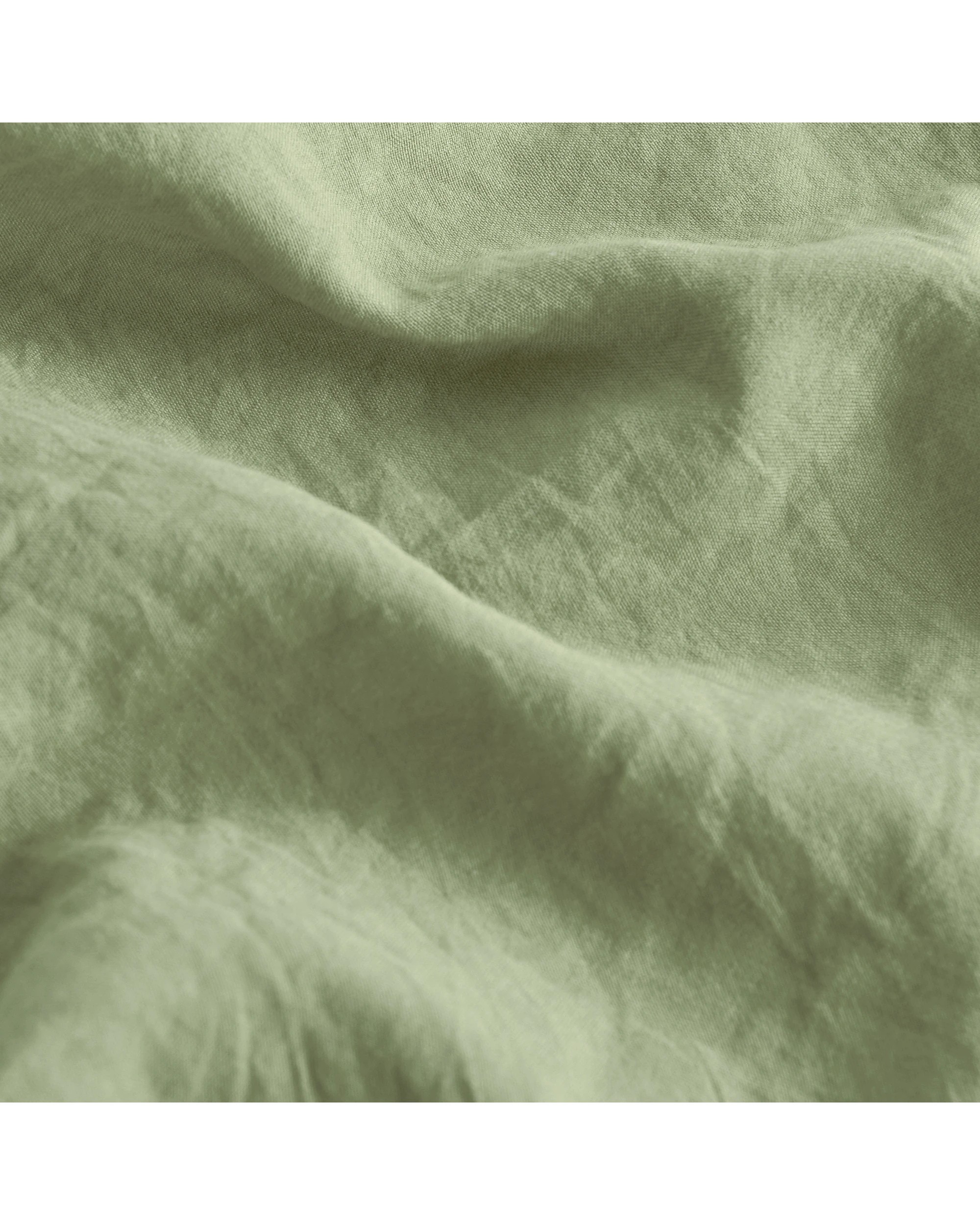 7 Dreamaker Superfine Washed Microfibre Pleated Valance - Super King Bed - Sage Green, 7 of 9