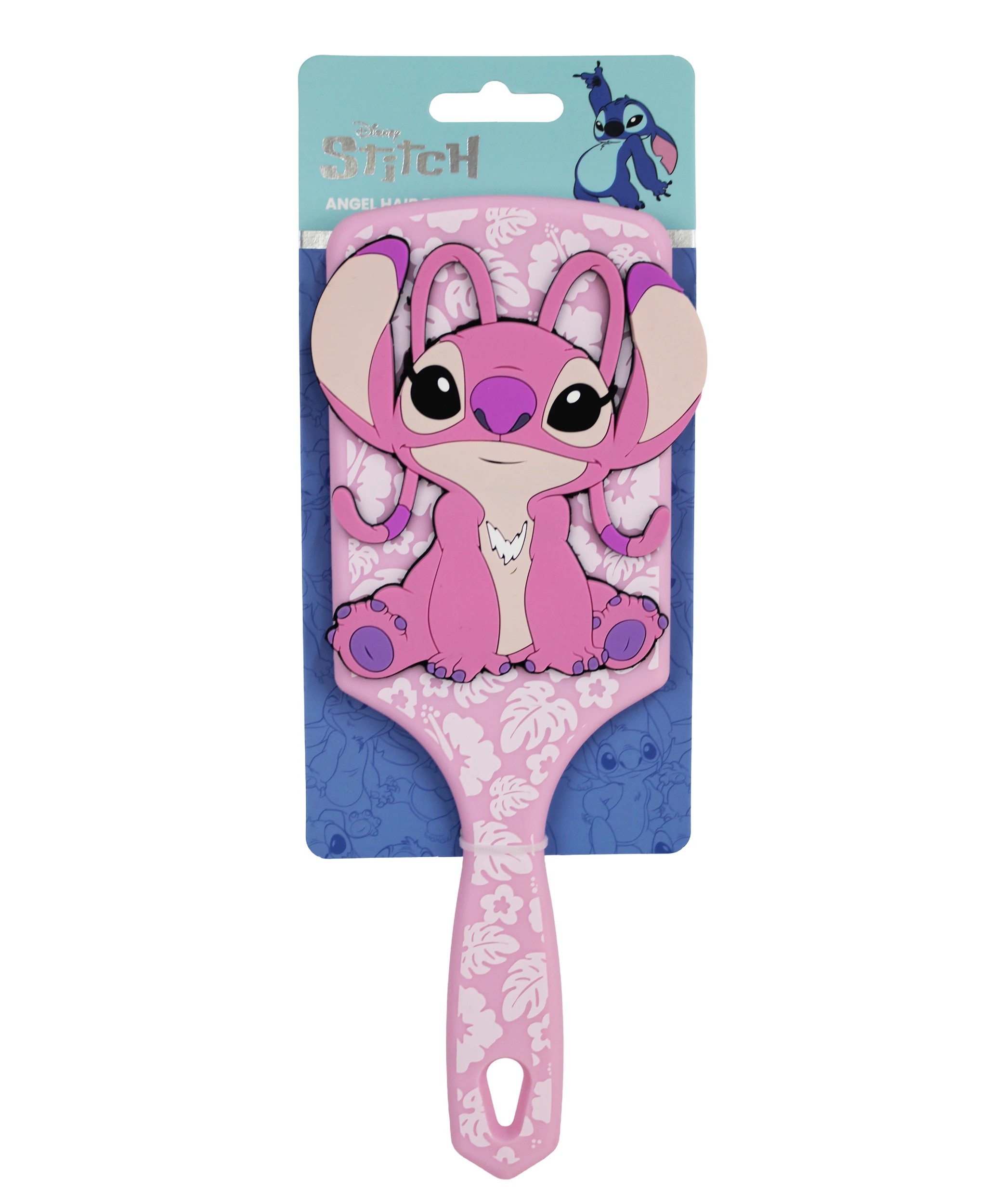 1 Disney Stitch Angel Hair Brush - Pink, 1 of 4