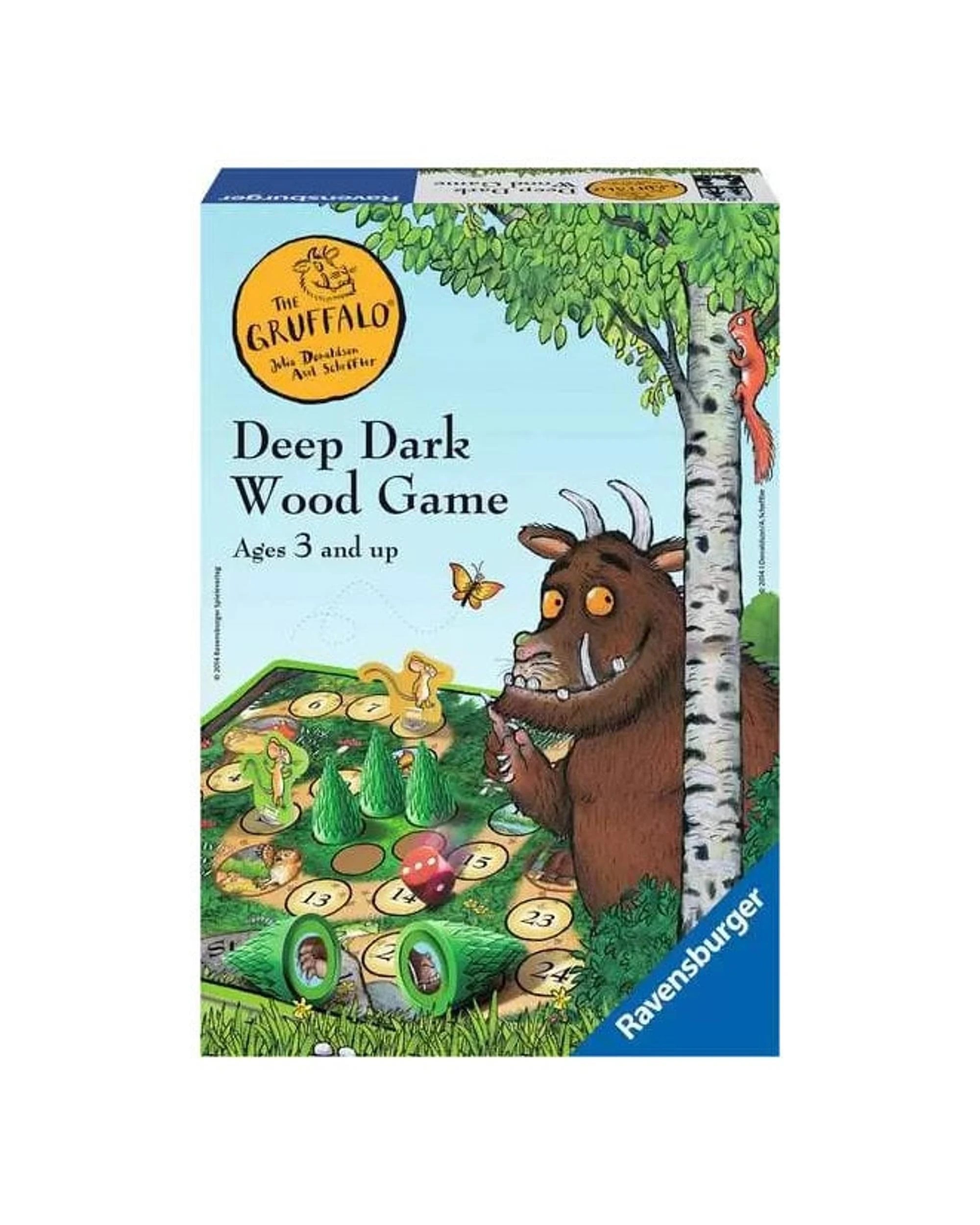 1 Ravensburger The Gruffalo Deep Dark Wood Board Game, 1 of 3