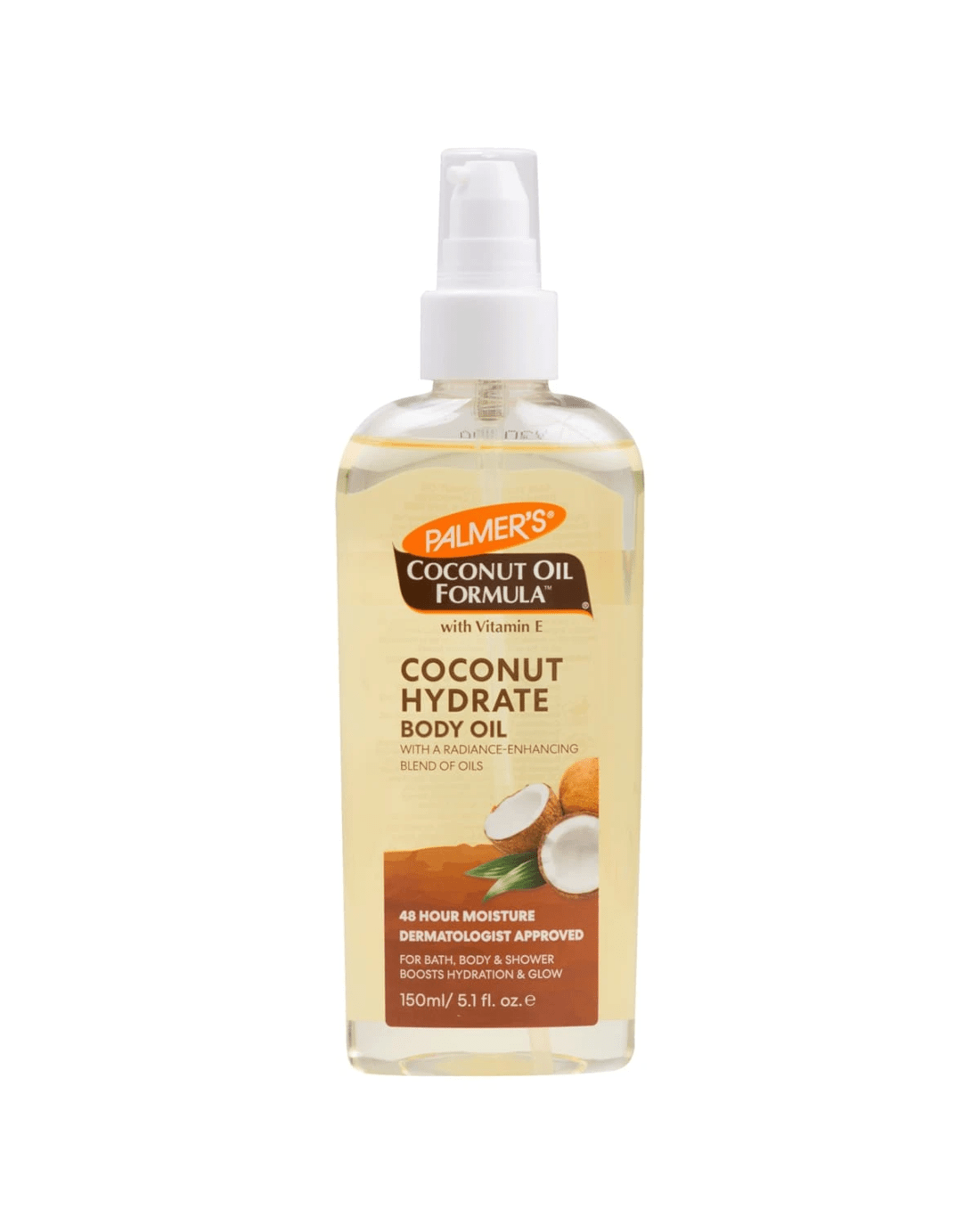 1 Palmer's Coconut Oil Formula Body Oil 150ml - Vitamin E, 1 of 3