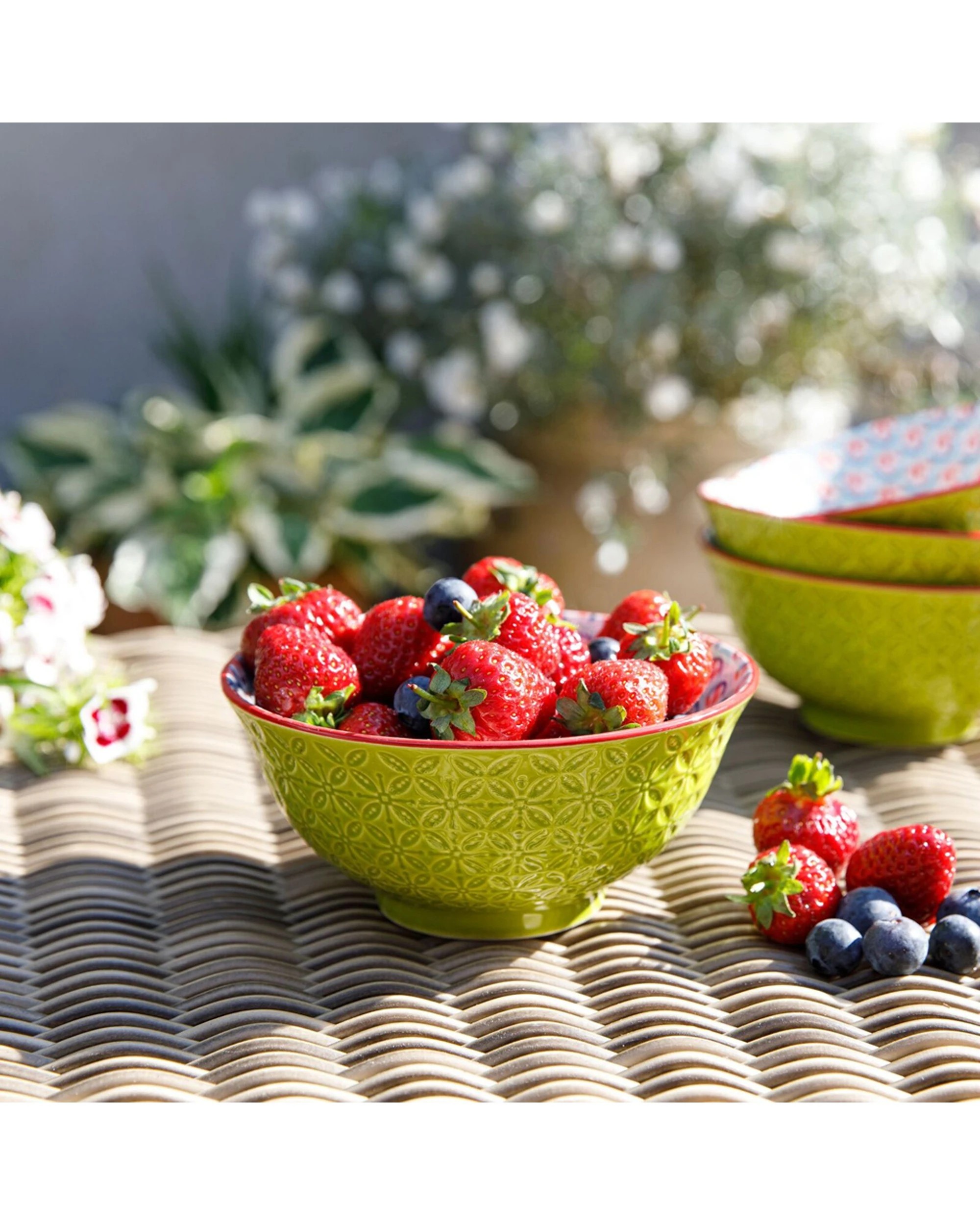 7 Mikasa 4pc Does It All Kitchen Glazed Bowl 15.7cm Durable Microwave Dishwasher Safe - Multi, 7 of 8
