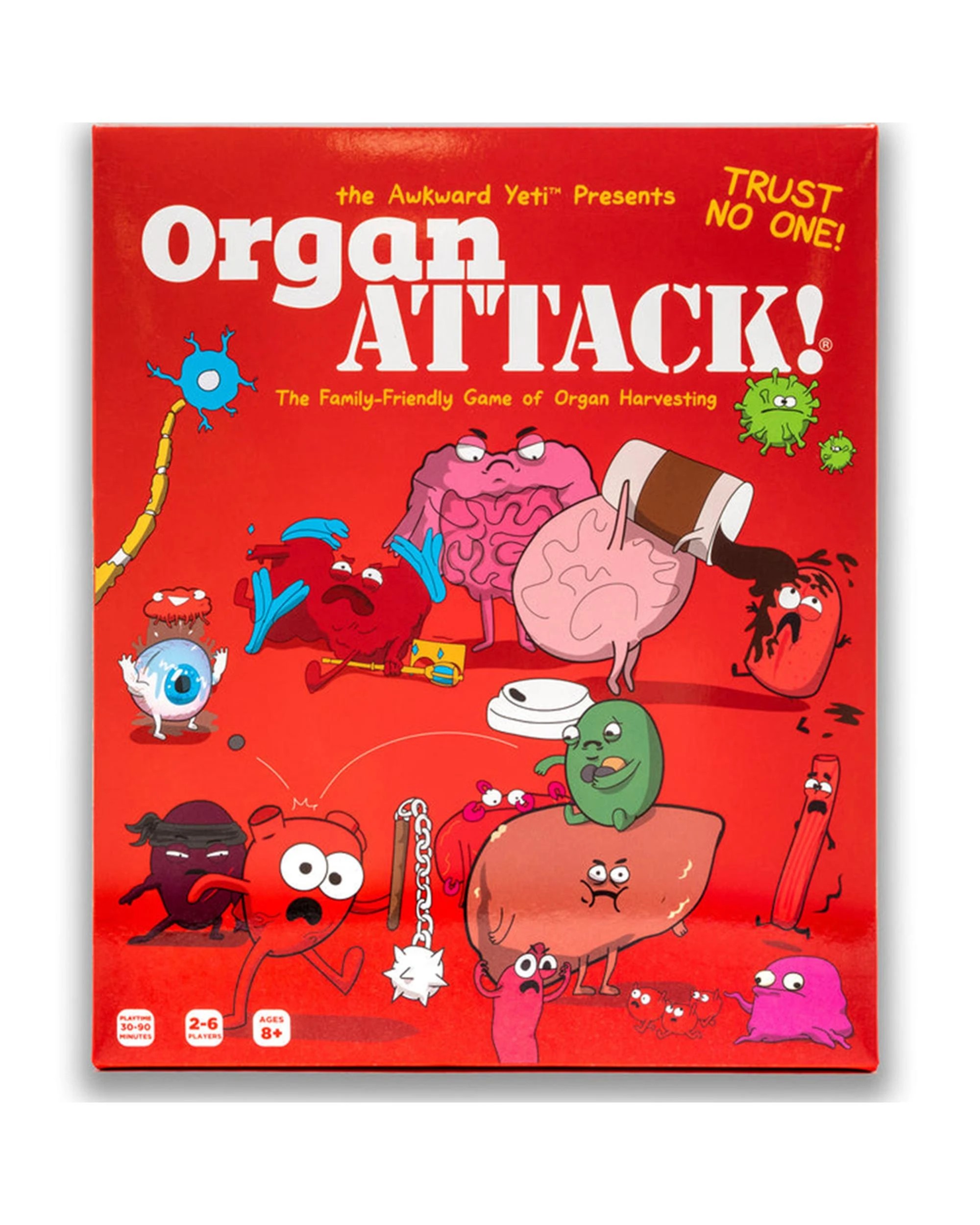 1 Organ Attack! Board Game, 1 of 4