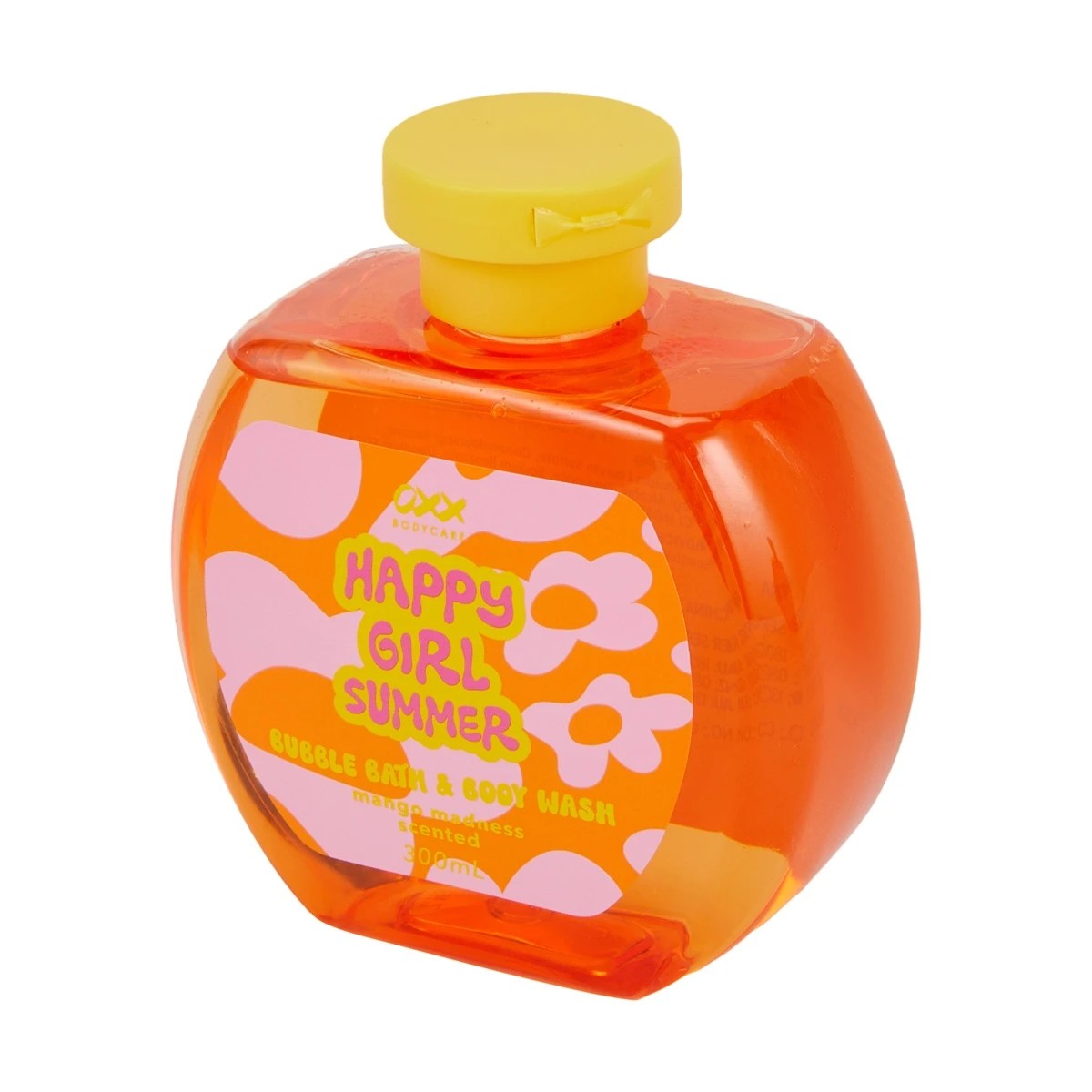 2 OXX Bodycare Happy Girl Summer Bubble Bath & Body Wash 300ml - Mango Madness Scented, 2 of 5