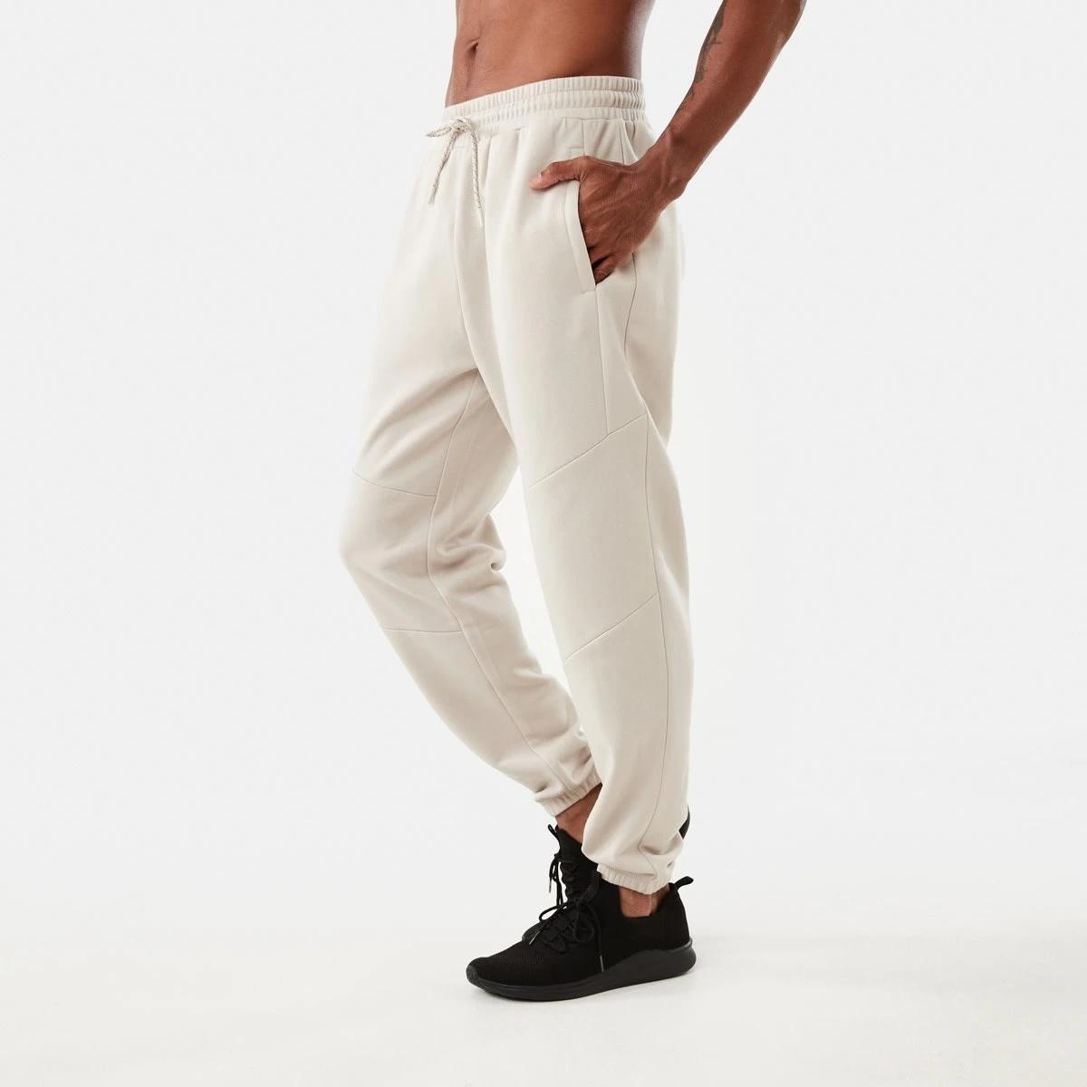 2 Active Mens Panel Trackpants SILVER LINING, 2 of 6