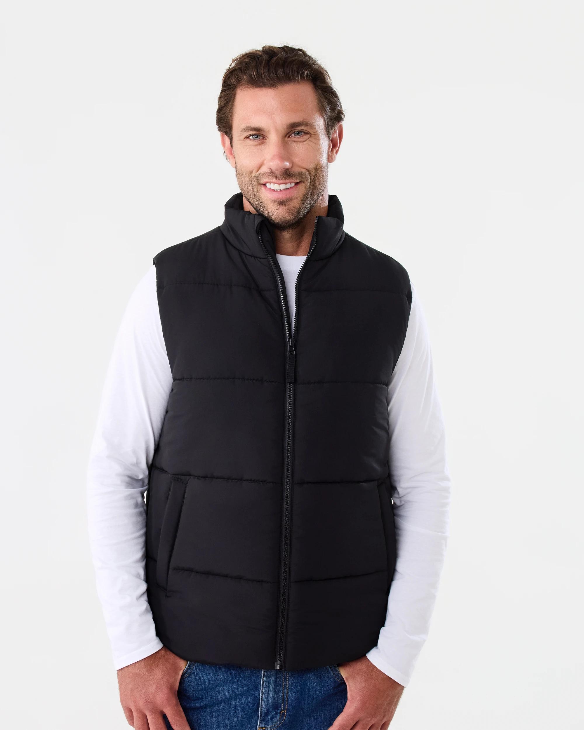 2 Puffer Vest Black, 2 of 7
