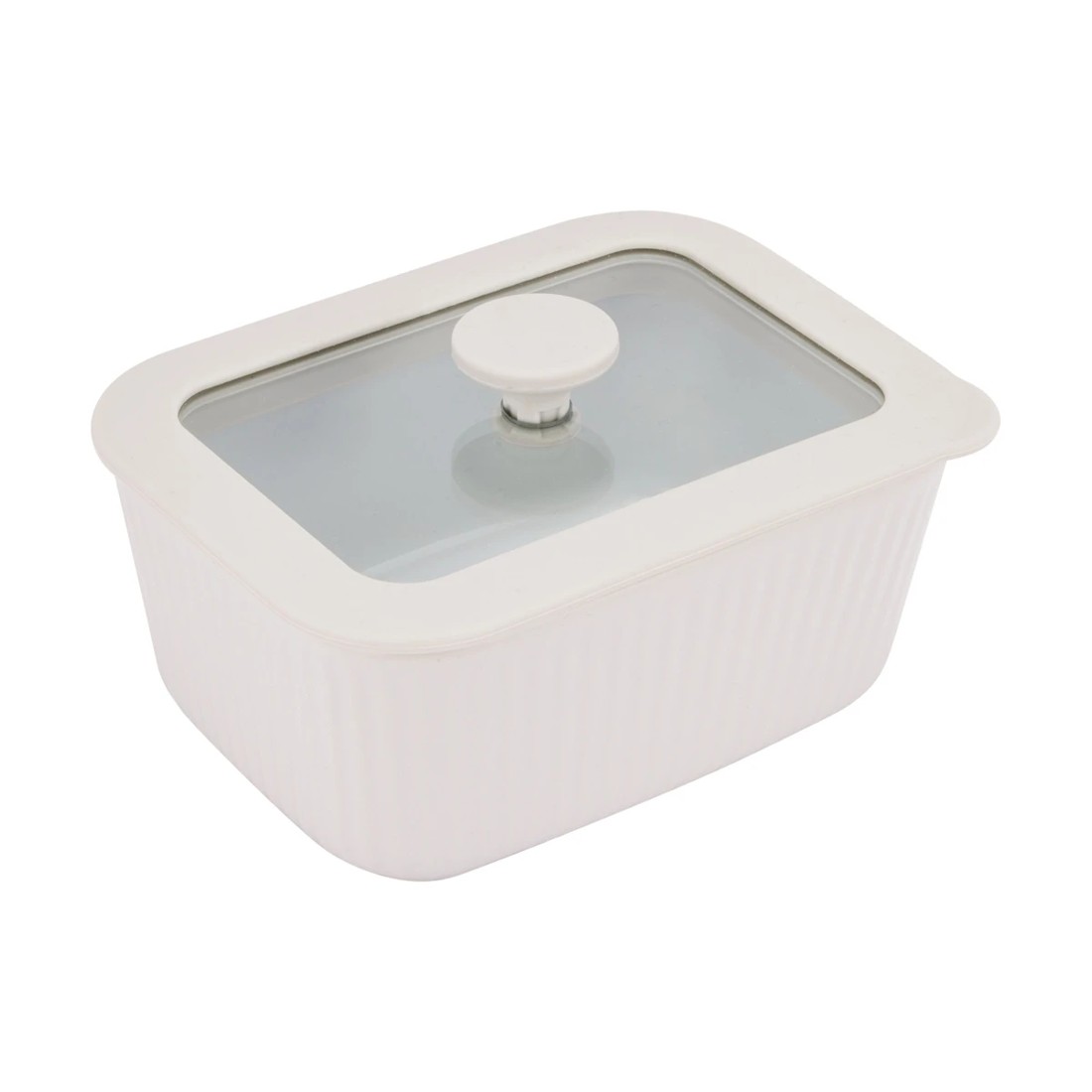 1 500ml Porcelain Container with Glass Lid, 1 of 4