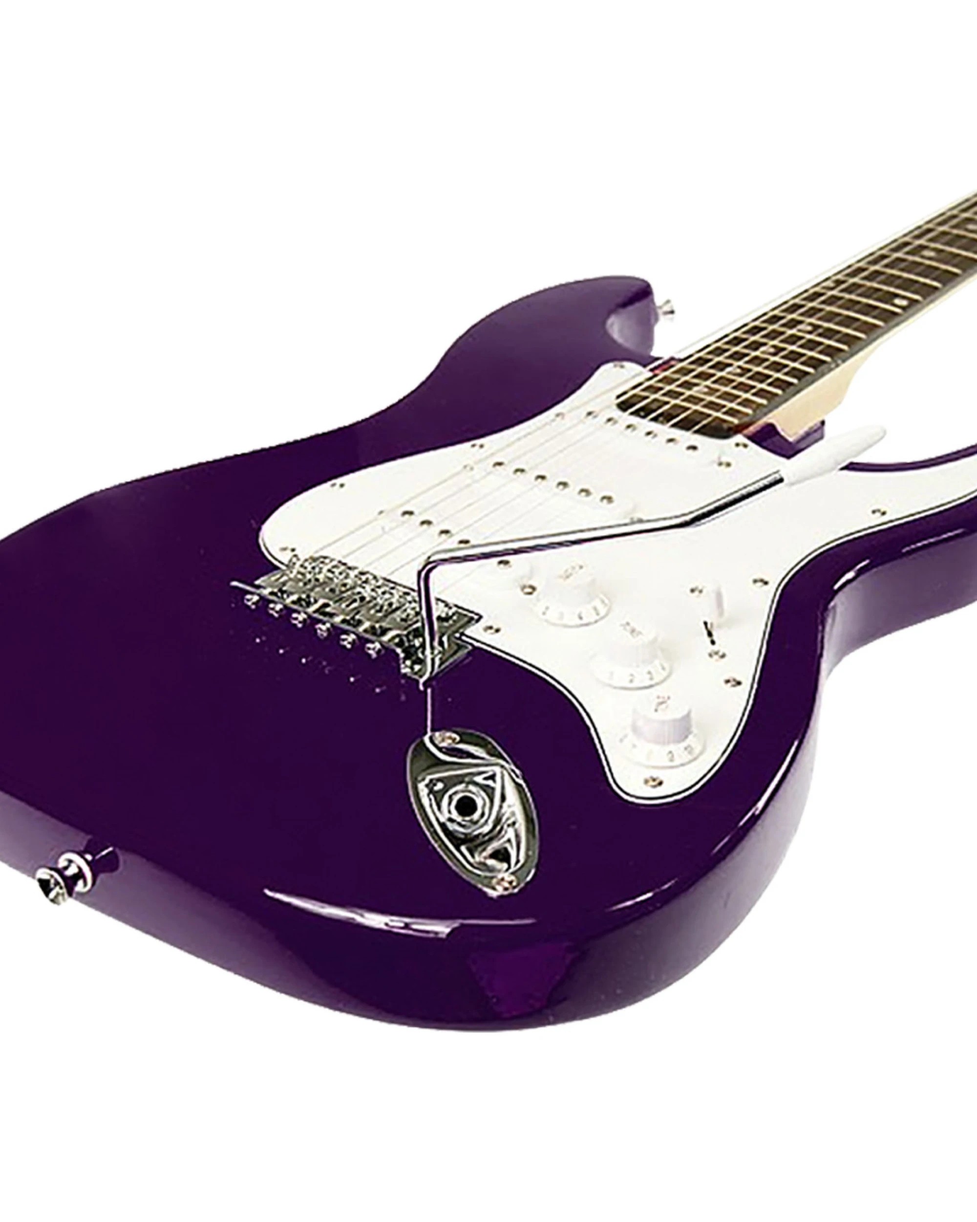 2 Karrera Electric Guitar Music 6 String Instrument Full Size - Purple, 2 of 4