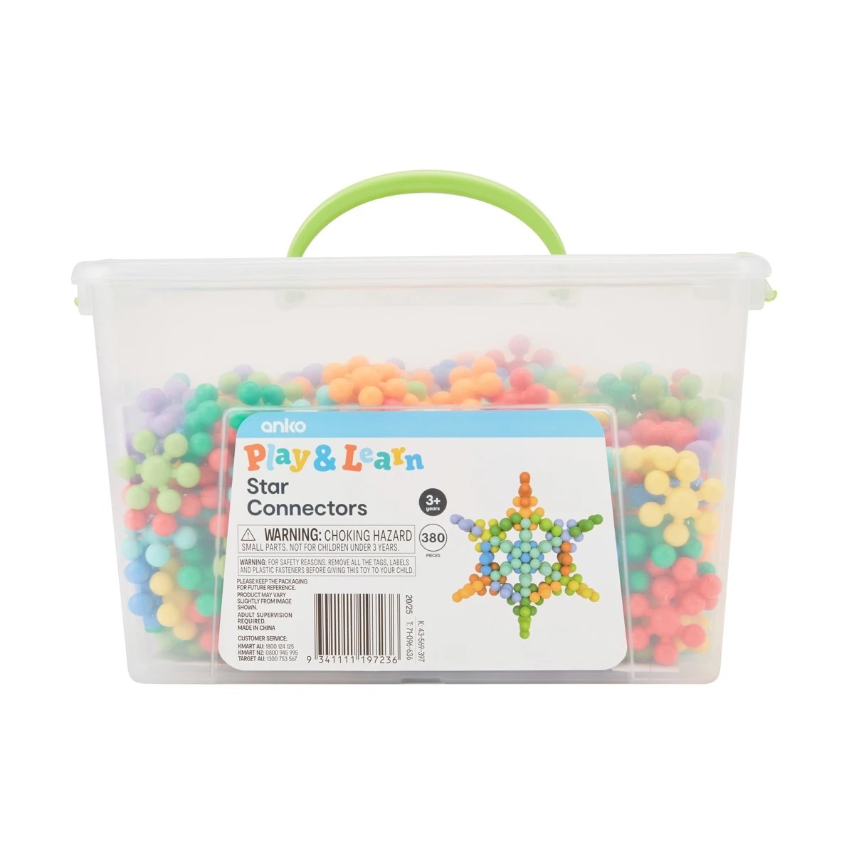 1 380 Piece Star Connectors, 1 of 4