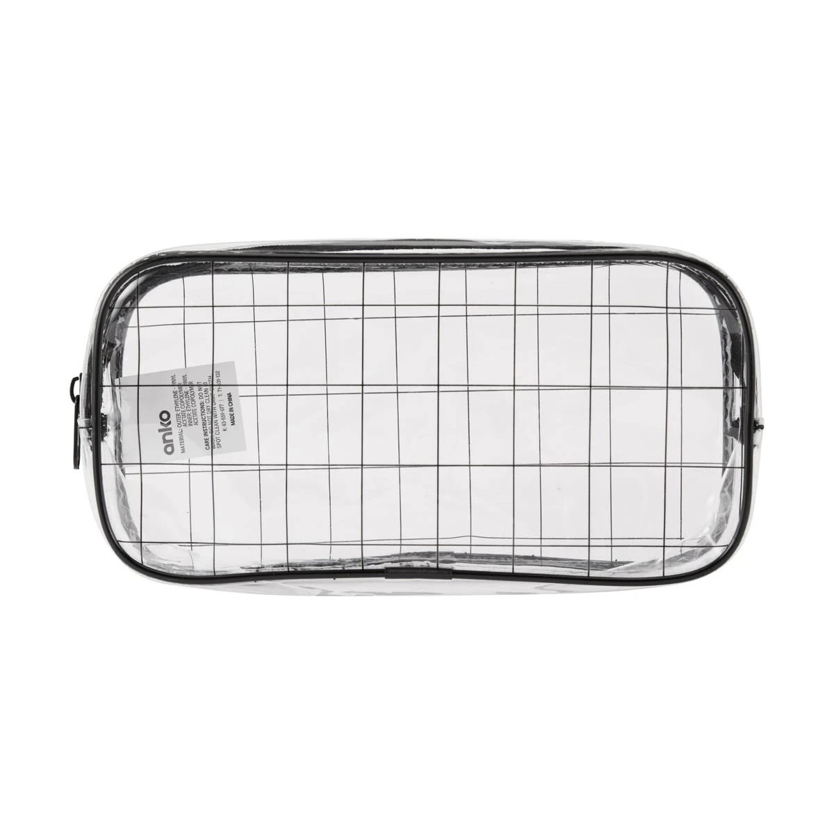 1 Grid Pencil Case - Clear, 1 of 5