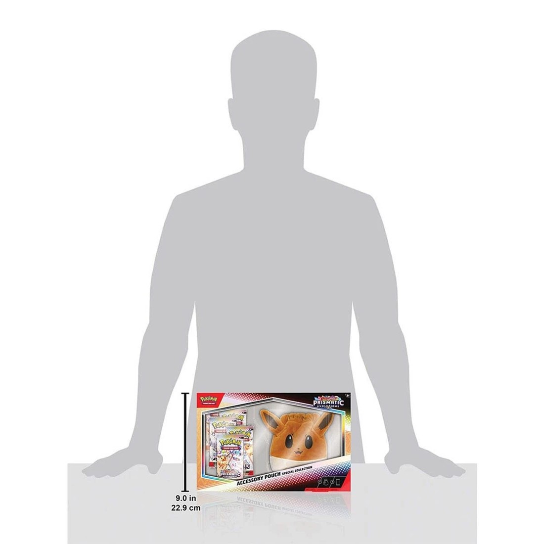 5 Pokemon Trading Card Game: Scarlet & Violet Prismatic Evolutions Accessory Pouch Special Collection, 5 of 5