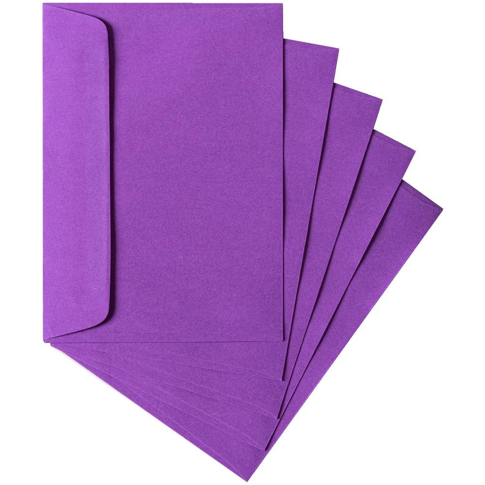 3 Quill C6 Envelopes Lilac 25 Pack, 3 of 5