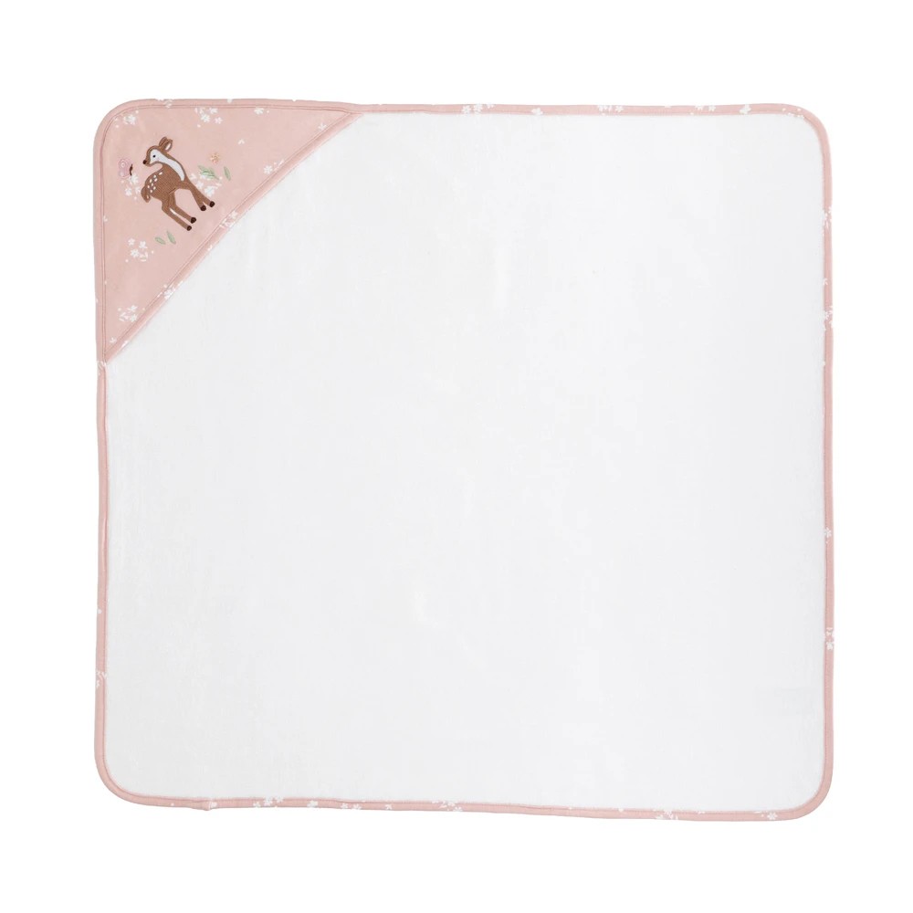 2 Living Textiles - Hooded Towel (75cm x 75cm) - Fawn Fables - Assorted, 2 of 4
