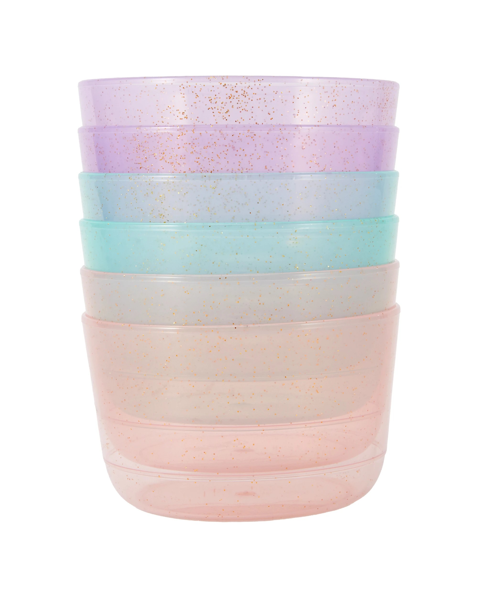 3 6 Piece Glitter Dessert Bowls, 3 of 6