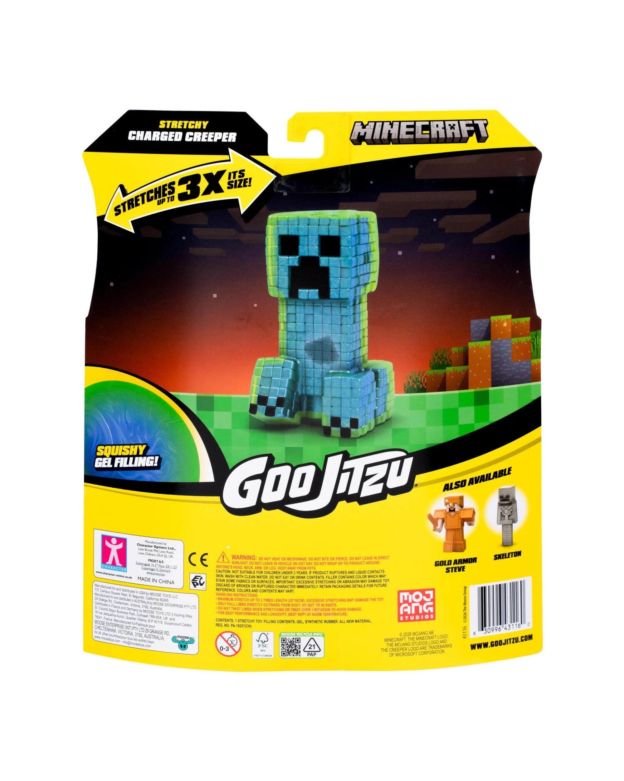 6 Heroes of Goo-Jit-Zu Minecraft Charged Creeper Hero Pack, 6 of 6