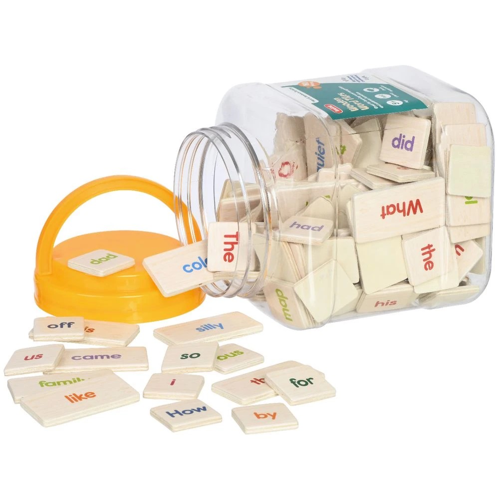 2 Kadink Wooden Word Tiles Jar 160 Pack, 2 of 4