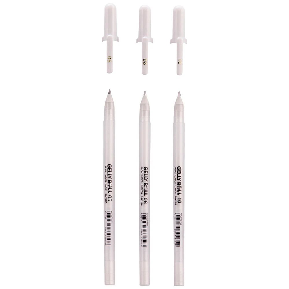 2 Sakura Gelly Roll Pen White 3 Pack, 2 of 4