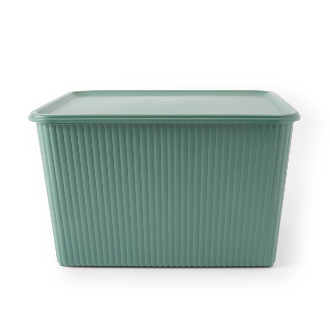 4 18L Ribbed Container - Green, 4 of 9