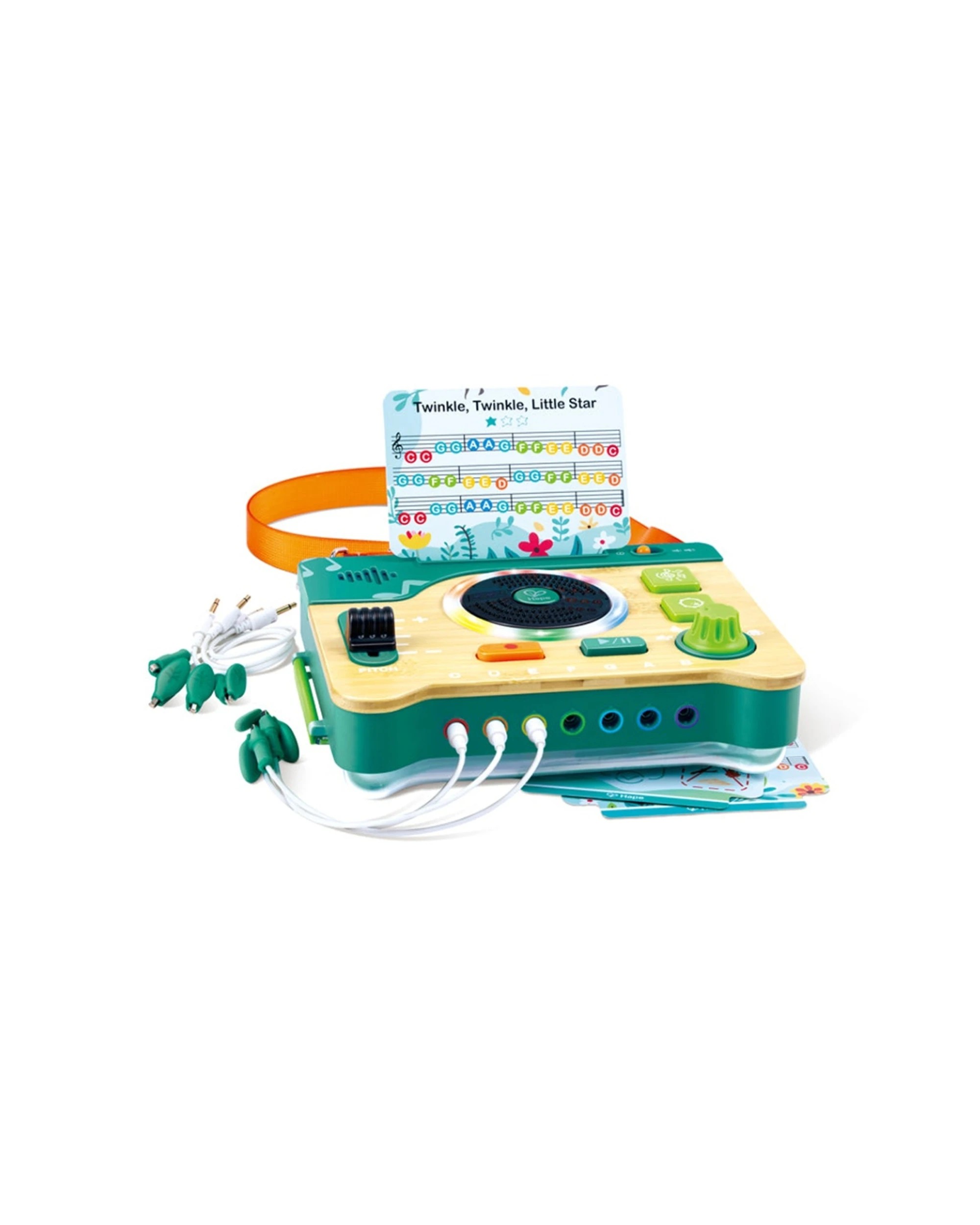 1 Hape Natures Melodies Lab Kit Wooden Musical Toy With DJ Controls For Kids - Multi, 1 of 3