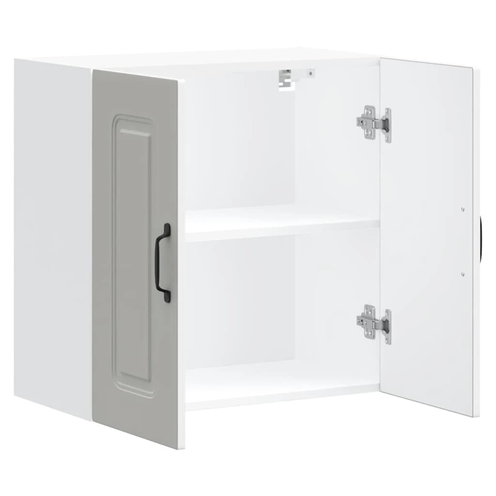 5 vidaXL Wooden Dishwasher Panel Ample Storage - White, 5 of 9