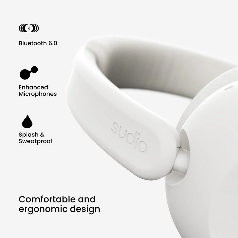 4 Sudio K3 Wireless ANC Headphones White, 4 of 8