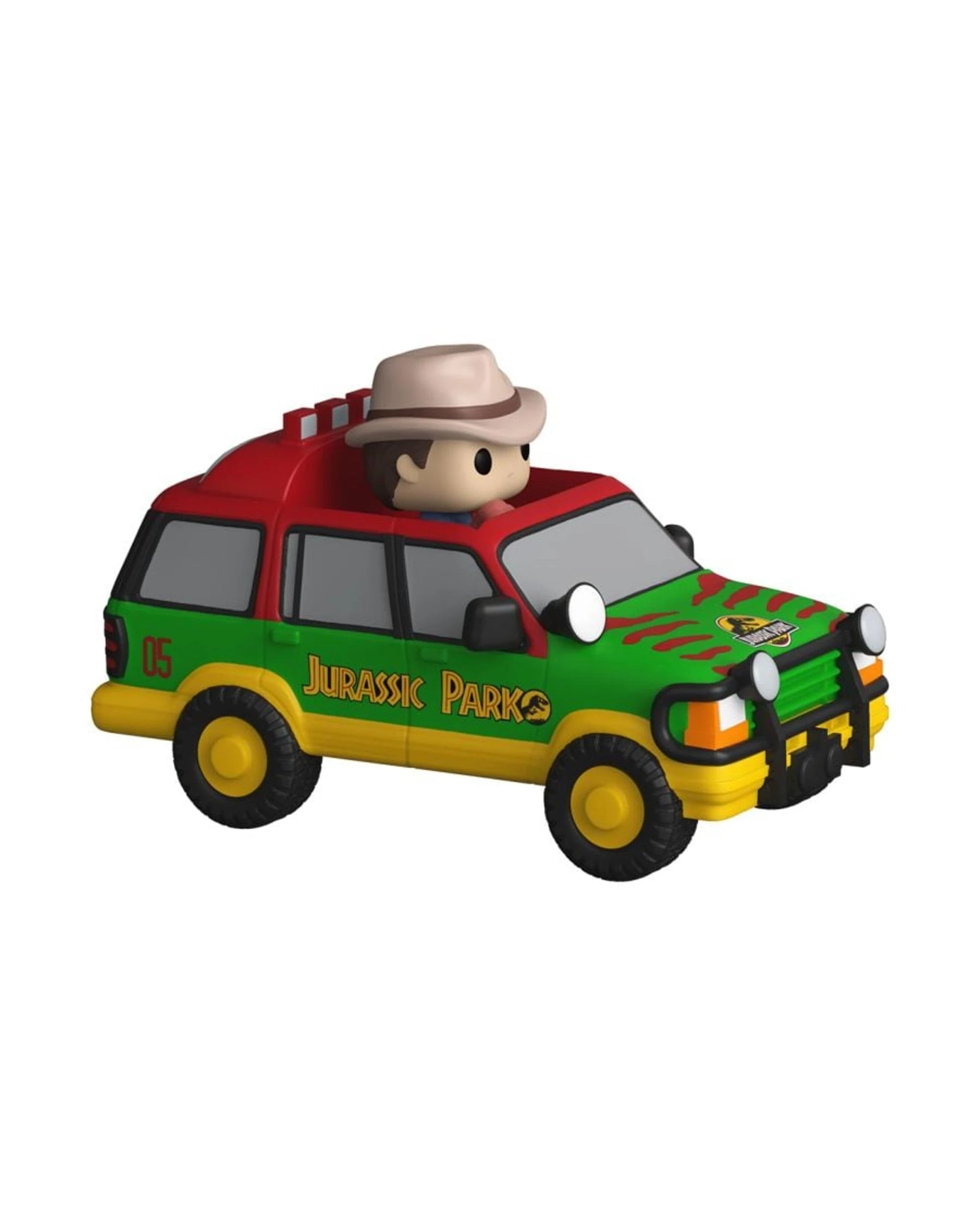 2 Jurassic Park Dr Alan Grant and Jurassic SUV Bitty POP! Rides Funko POP! Vinyl, 2 of 4