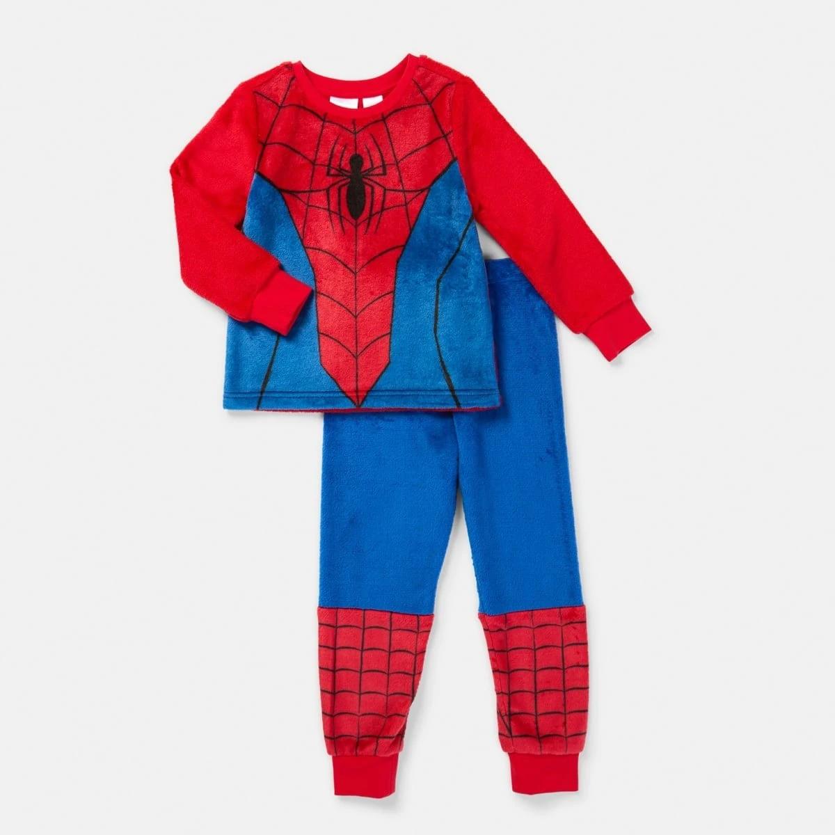 6 Spider-Man License Fluffy Pyjama Set Spiderman, 6 of 9
