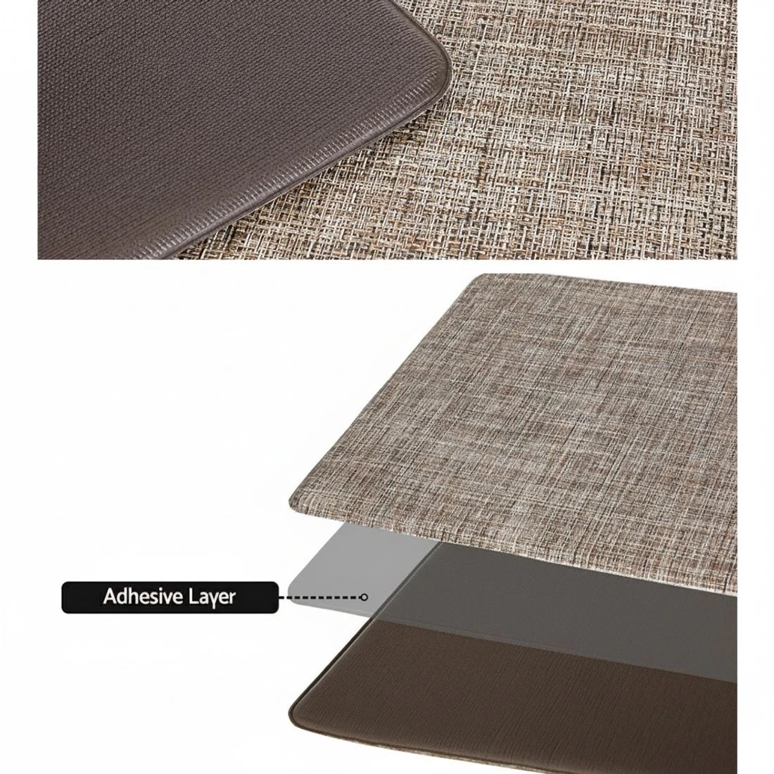 5 Artiss Kitchen Mat 45x150cm Textilene Floor Rug Carpet Non-slip - Multi, 5 of 5