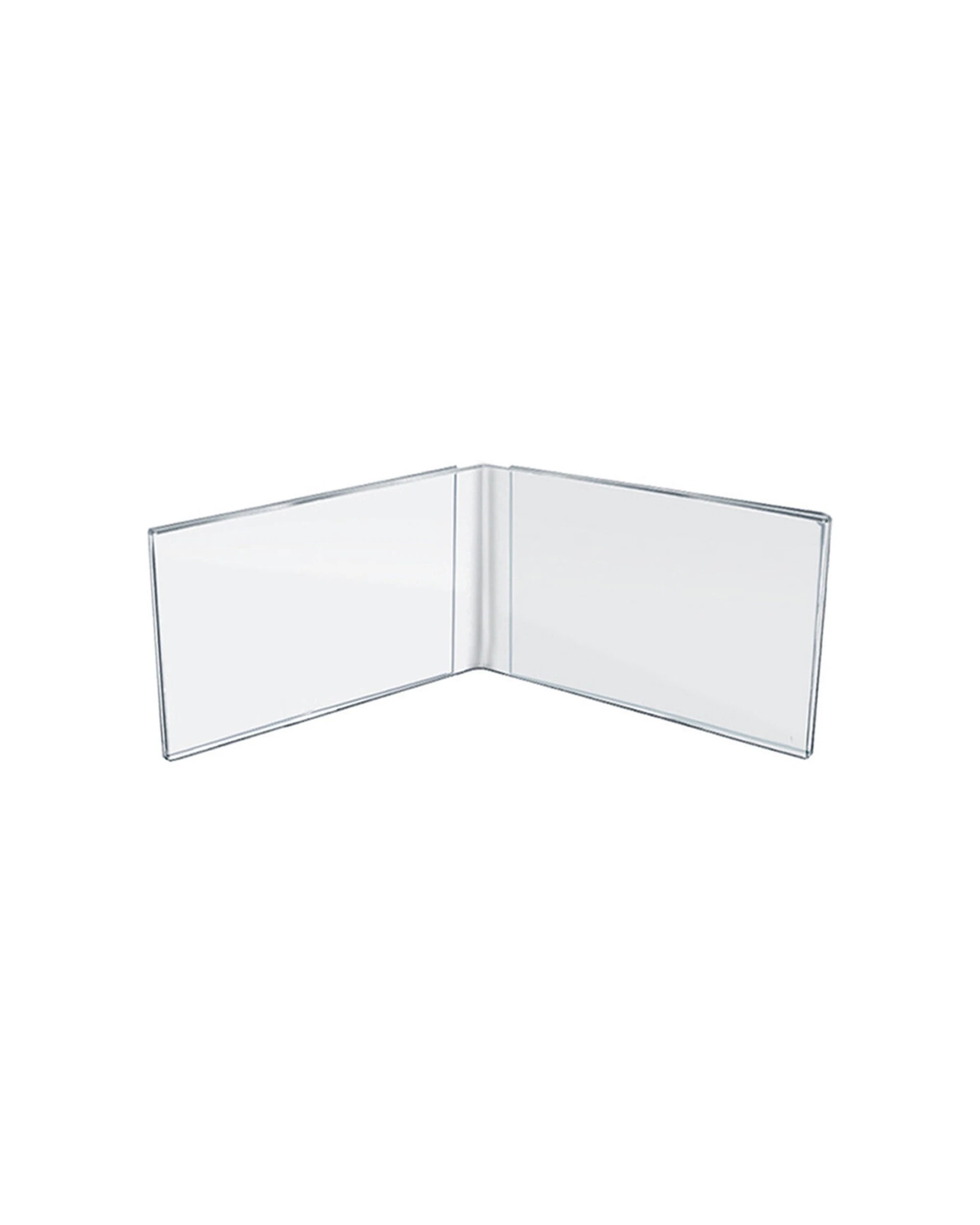 2 Unigift 6pk Inspire Horizontal Double Picture Photo Frame 10x15cm - Clear, 2 of 2