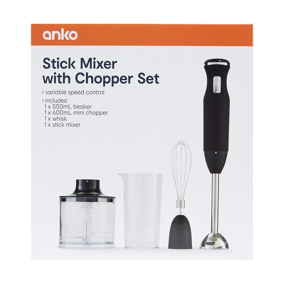 10 Stick Mixer with Chopper Set, 10 of 10