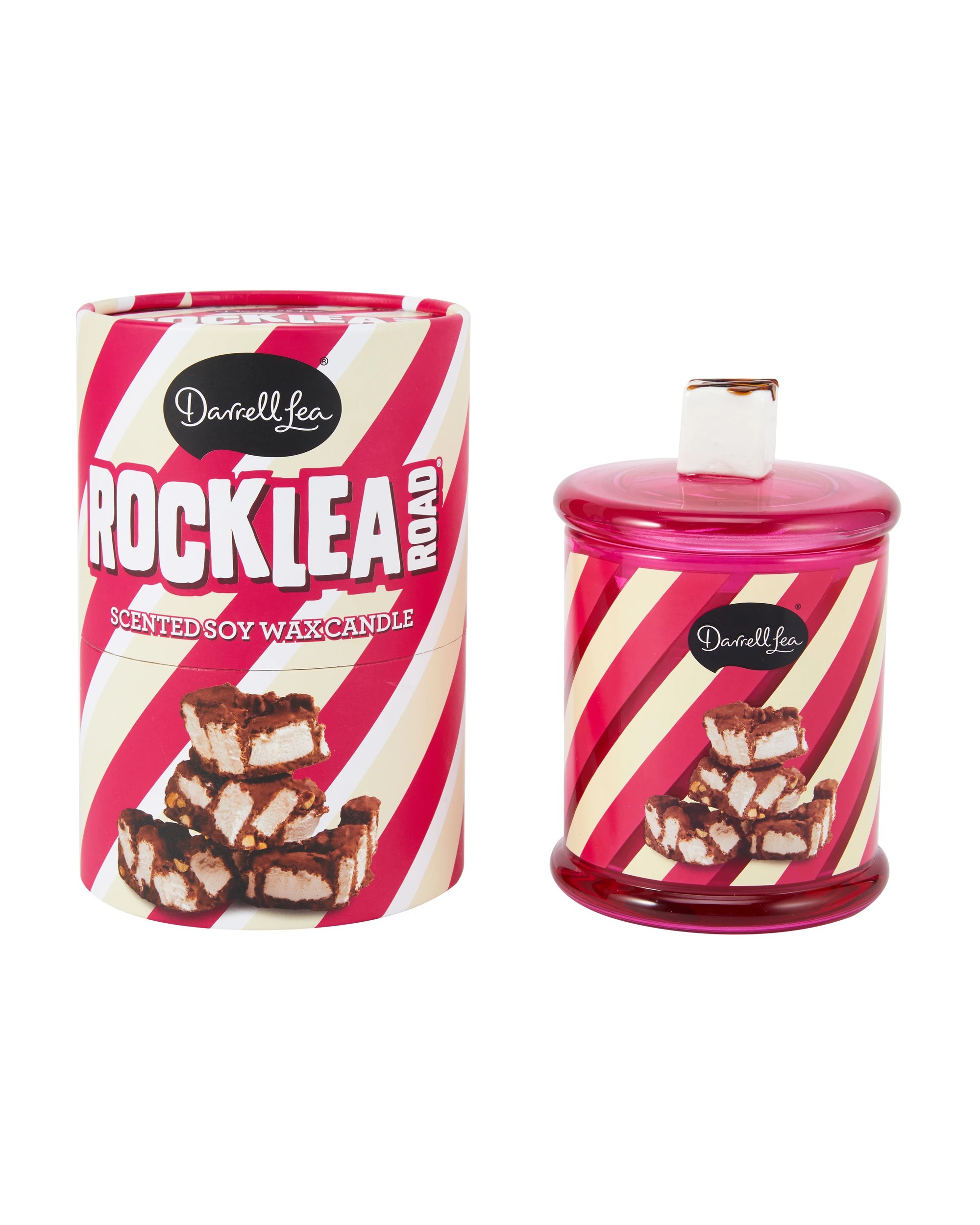 1 Darrell Lea Rocklea Road Scented Soy Wax Candle, 1 of 6