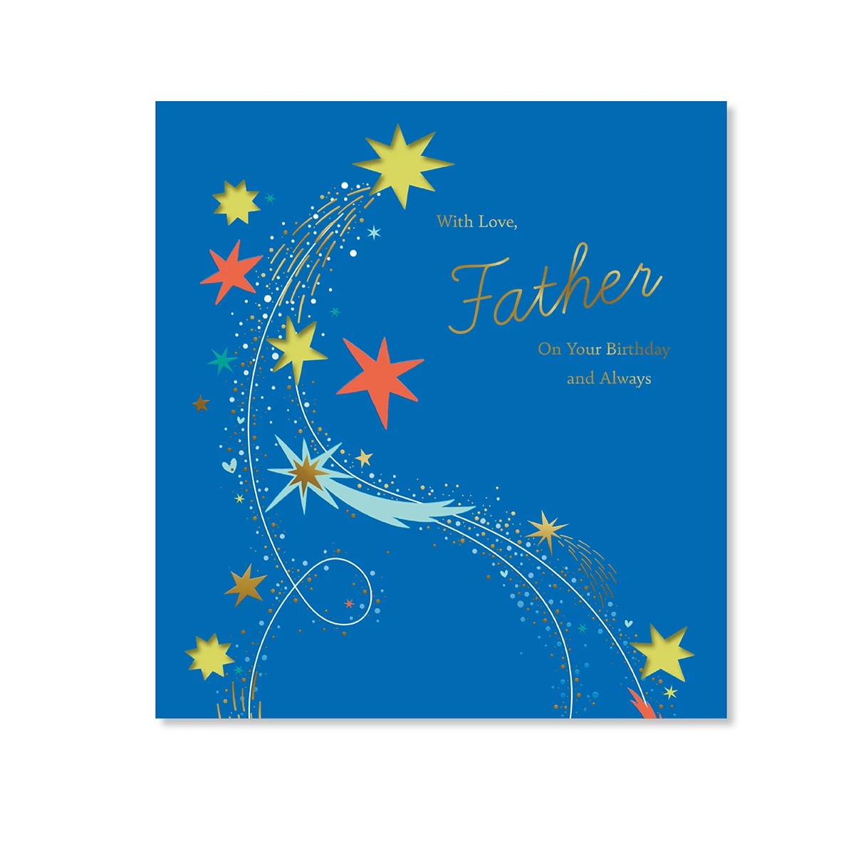 3 Hallmark Birthday Card for Father - Stars, 3 of 3