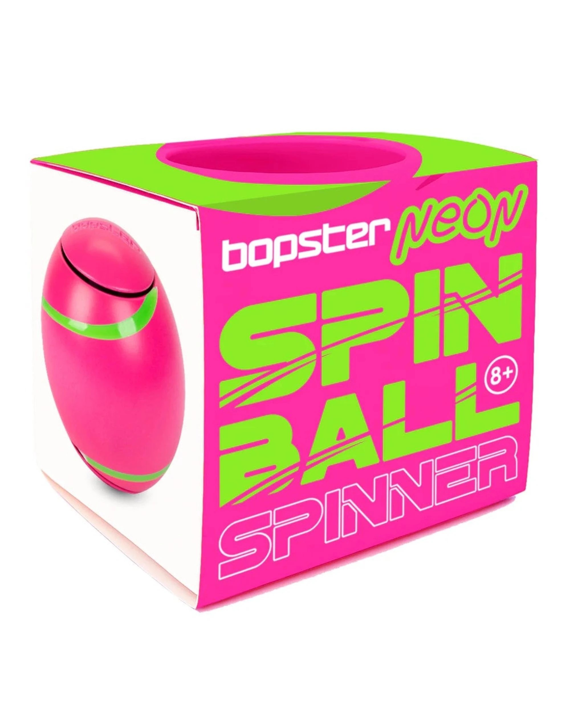 1 Bopster Neon Spin Ball Spinner - Neon Pink - Pink, 1 of 2