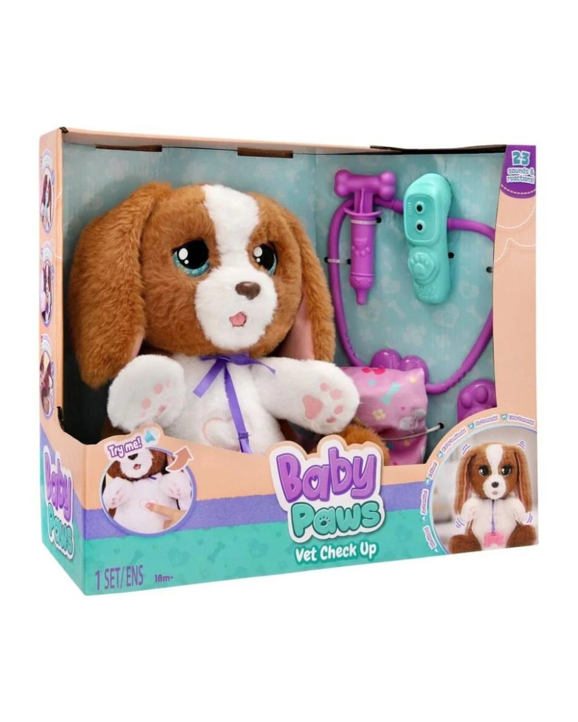 1 Baby Paws Vet Check Up Plush, 1 of 7