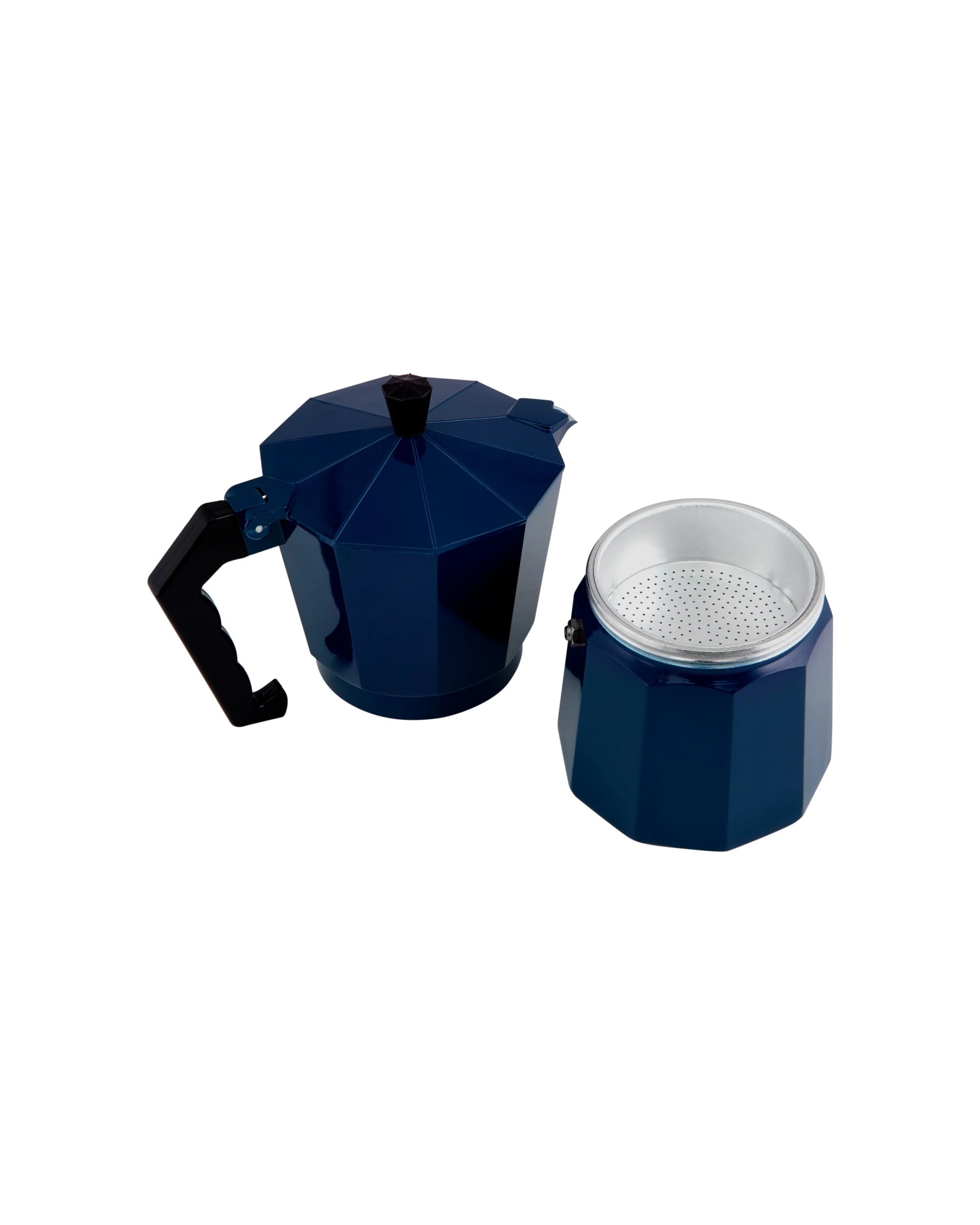 3 Maxwell & Williams 9 Cups Blend Traditional Stovetop Espresso Maker For Home
 - Blue, 3 of 4