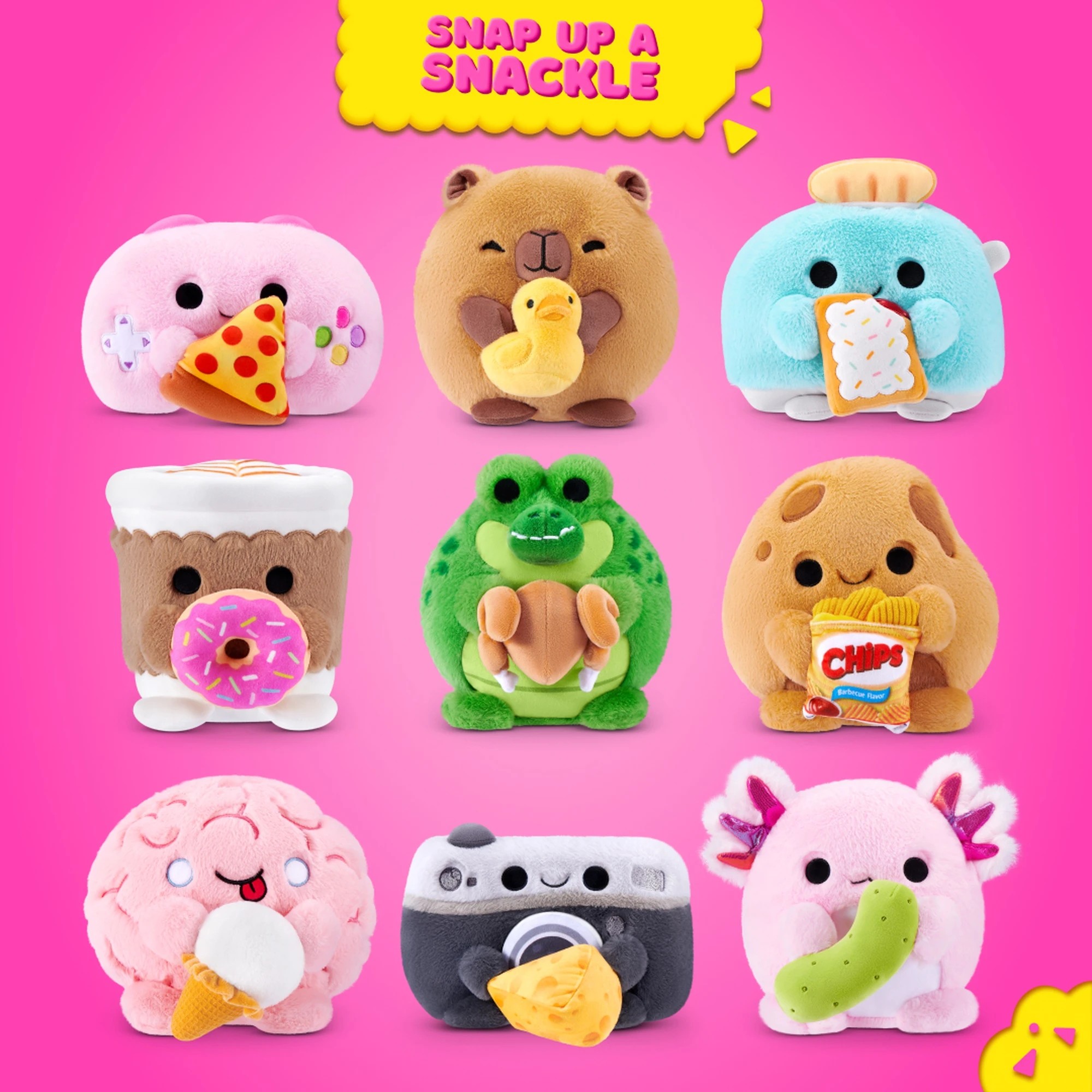 9 20cm Zuru Snackles Core Series 2 Plush Toy - Assorted, 9 of 9