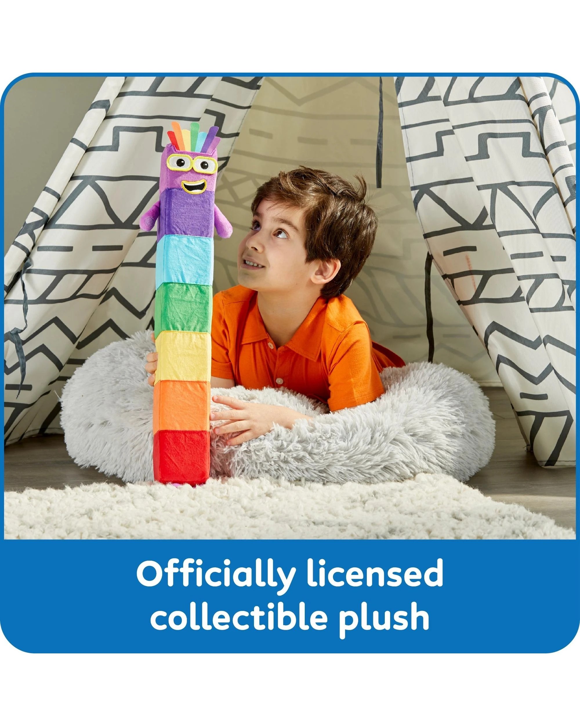 6 Numberblocks Seven Playful Pal Plush, 6 of 7