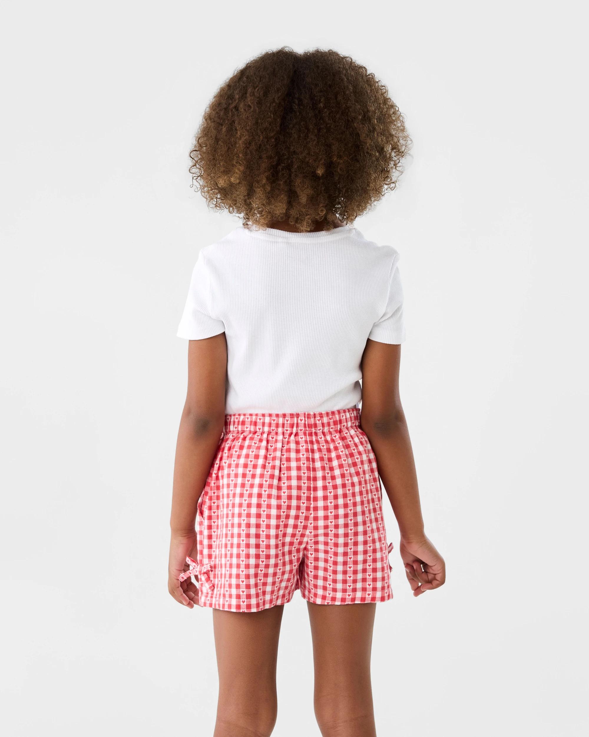 2 Woven Shorts Red Check, 2 of 7