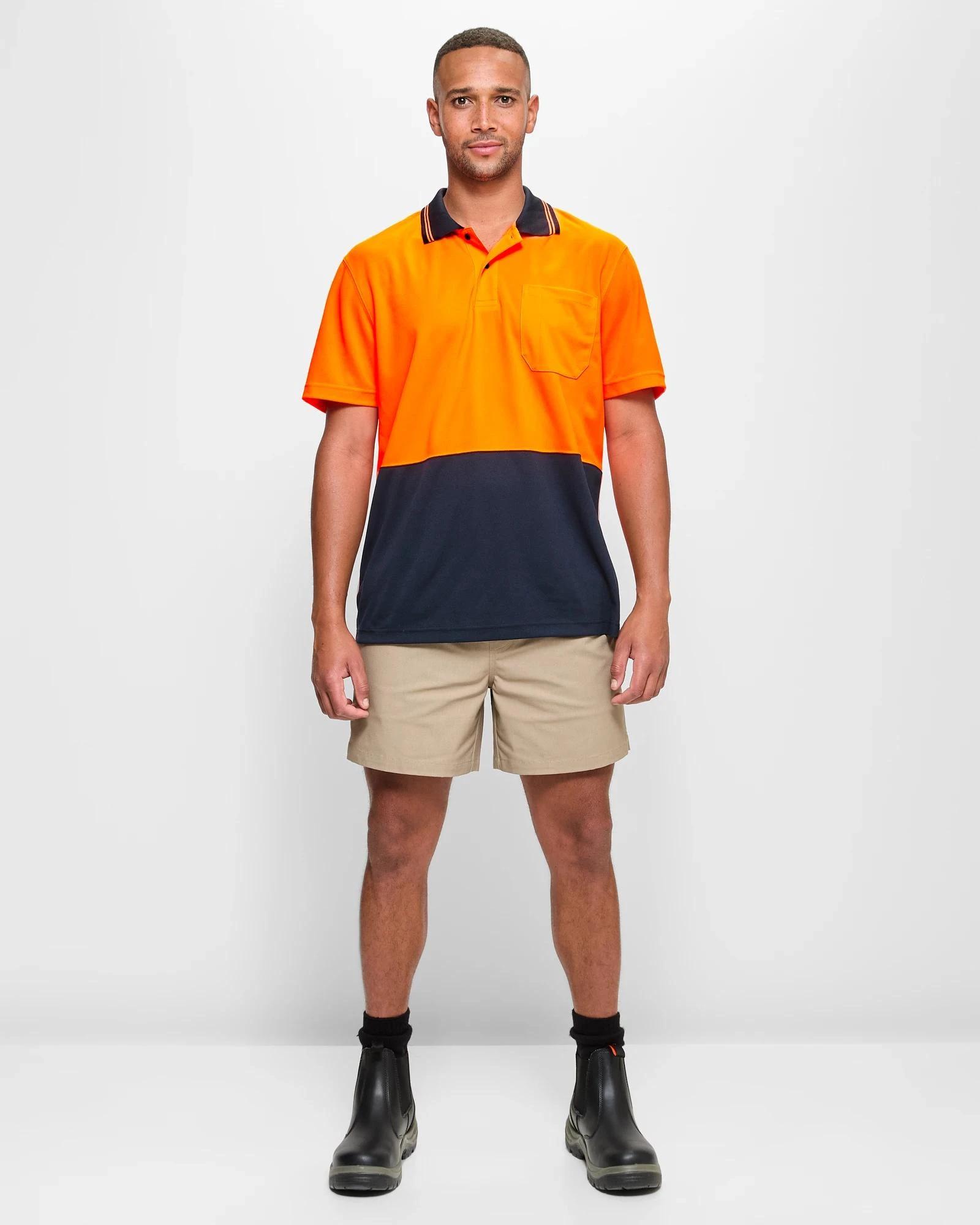 2 Graphite Performance Elastic Waist Work Shorts STONE, 2 of 5