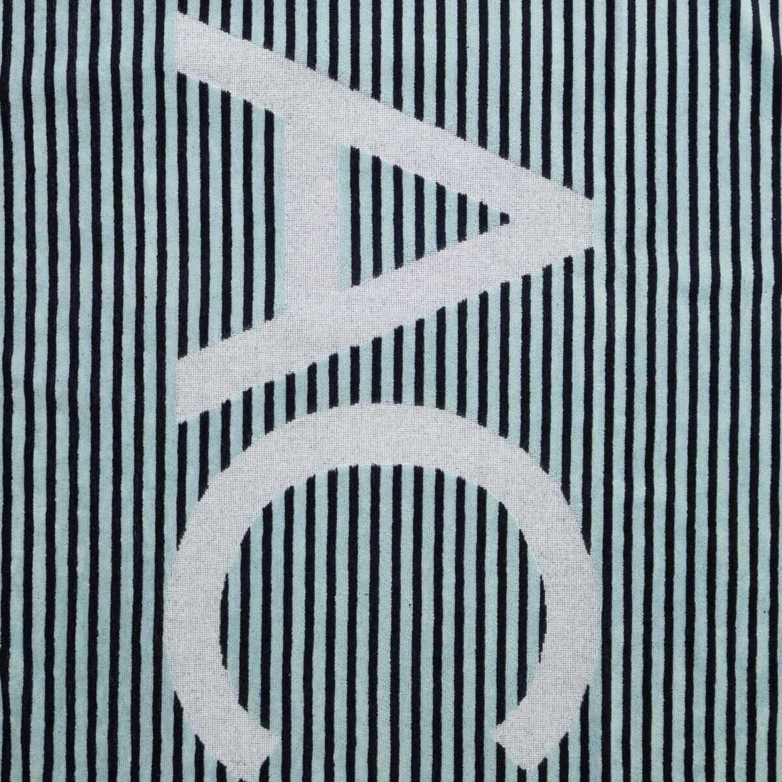 2 Large Cotton Beach Towel - Blue, 2 of 6